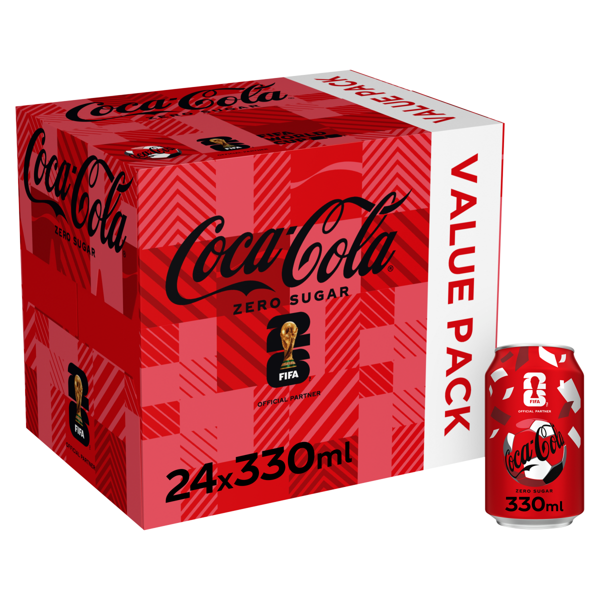 Coca-Cola Zero Sugar 24 x 330ml Cans
