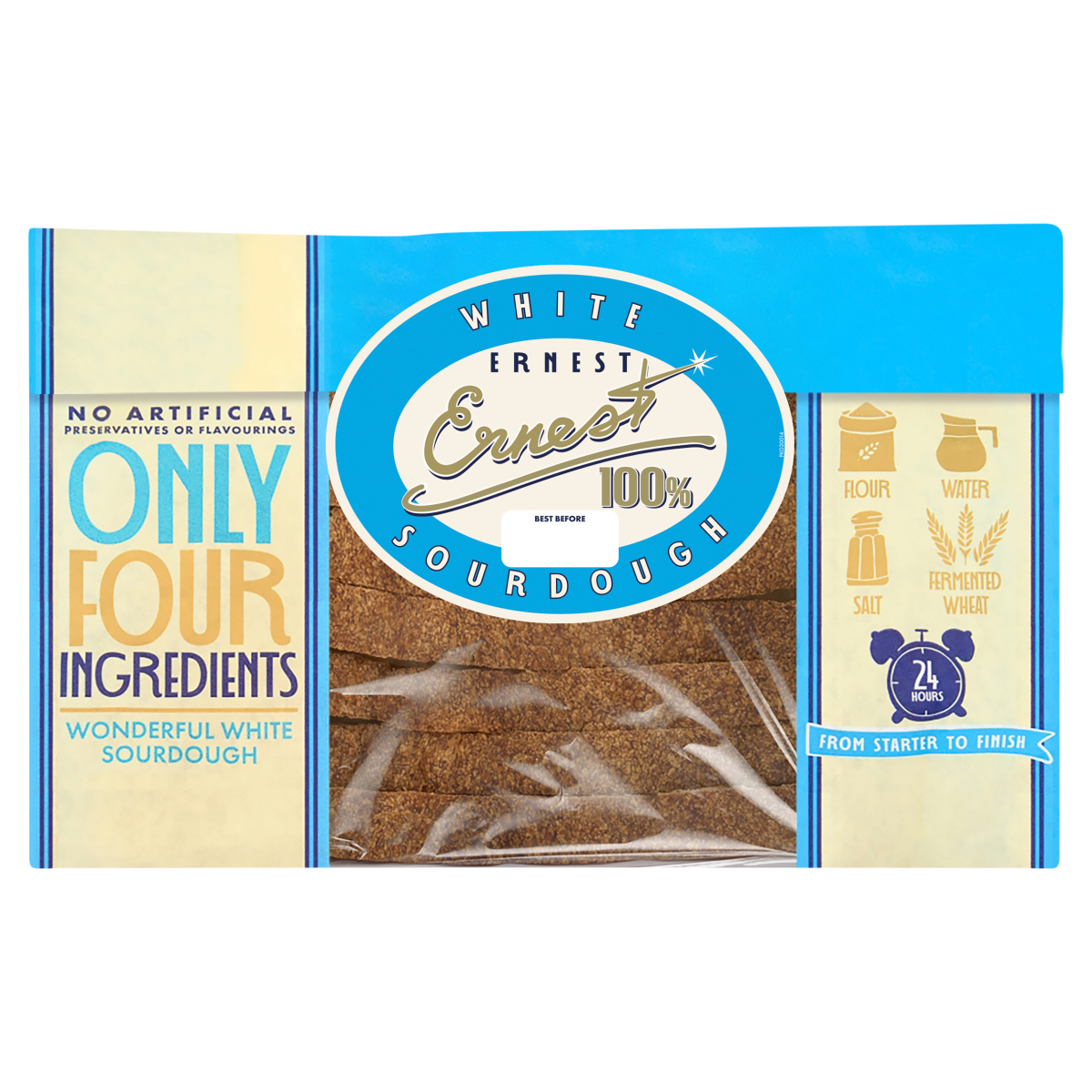 Ernest 100% White Sourdough 450g