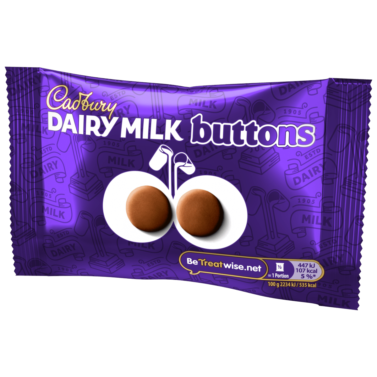 Cadbury Dairy Milk Chocolate Buttons Bag 40g