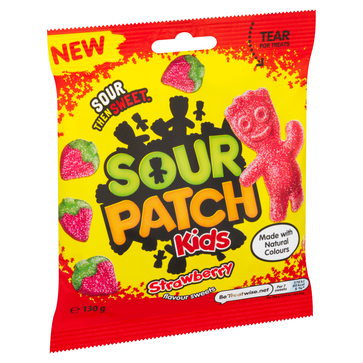 Sour Patch Kids Strawberry Flavour Sweets 130g