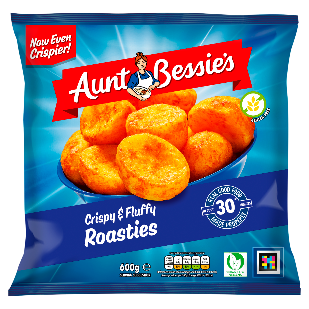 Aunt Bessie’s Crispy & Fluffy Roasties 600g