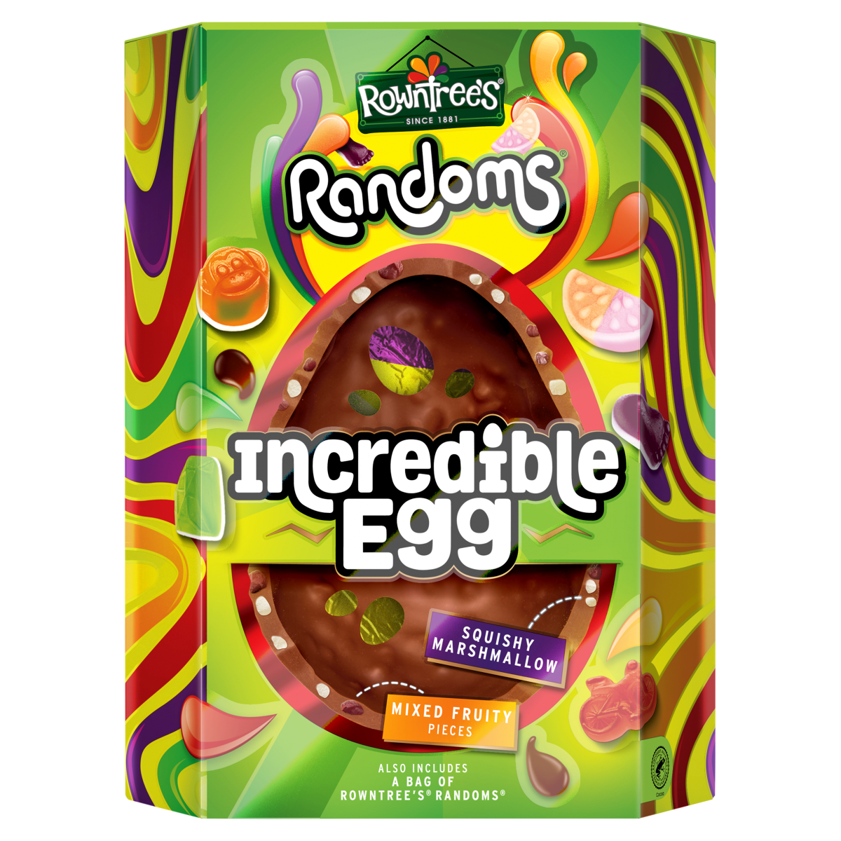 Rowntree’s Randoms Incredible Egg 380g