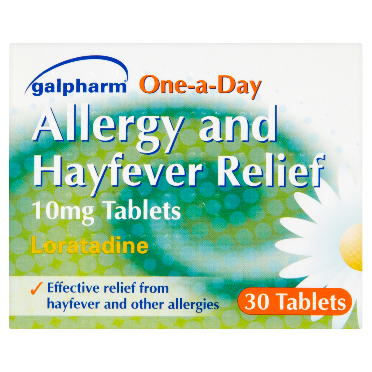 Galpharm One-a-Day Allergy and Hayfever Relief 10mg Tablets 30 Tablets