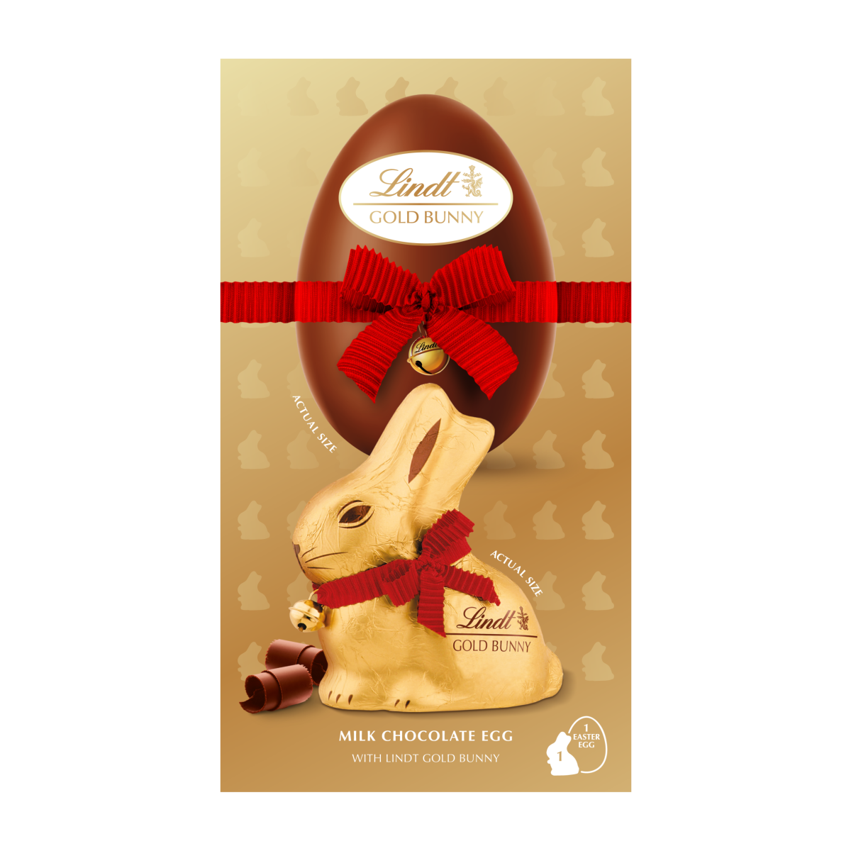Lindt Gold Bunny Easter Egg Milk Chocolate 195g