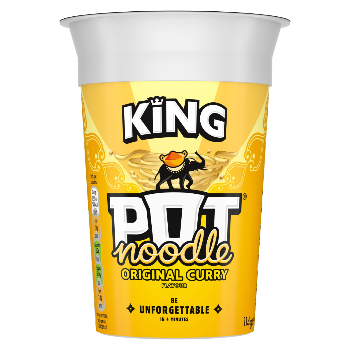Pot Noodle  King Pot Noodle Original Curry 114 g