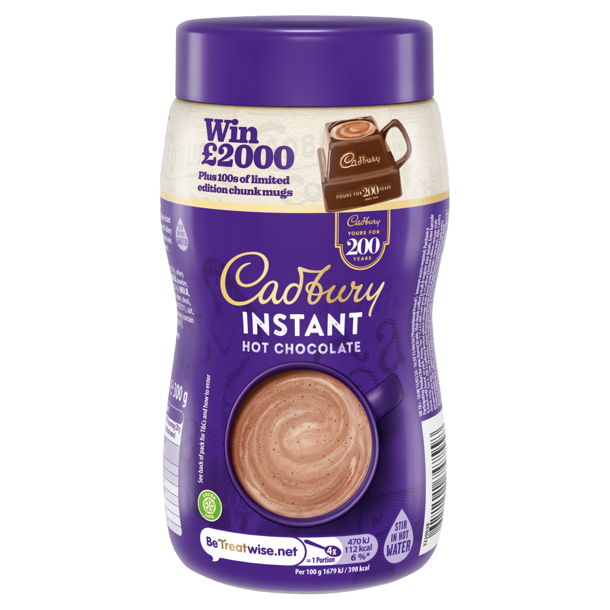 Cadbury Instant Chocolate Drink 300g