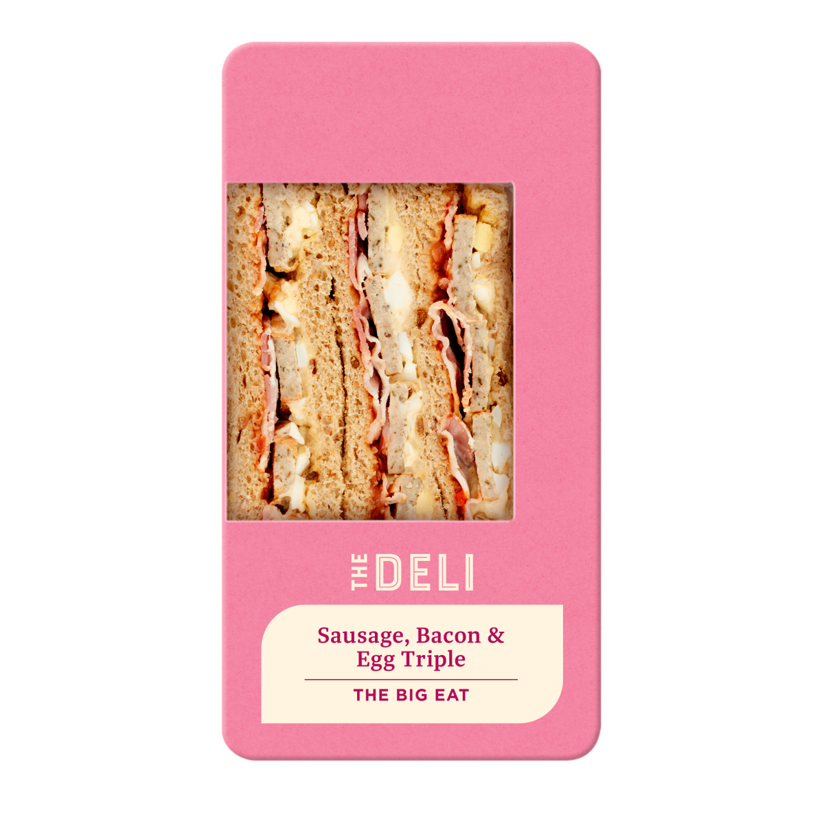 Sausage, Bacon & Egg Triple