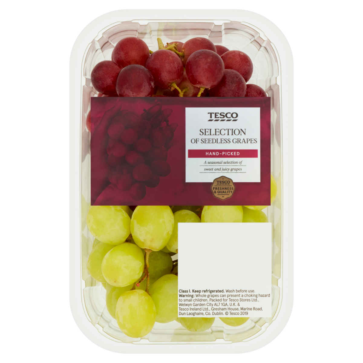 Tesco Selection of Seedless Grapes 500g