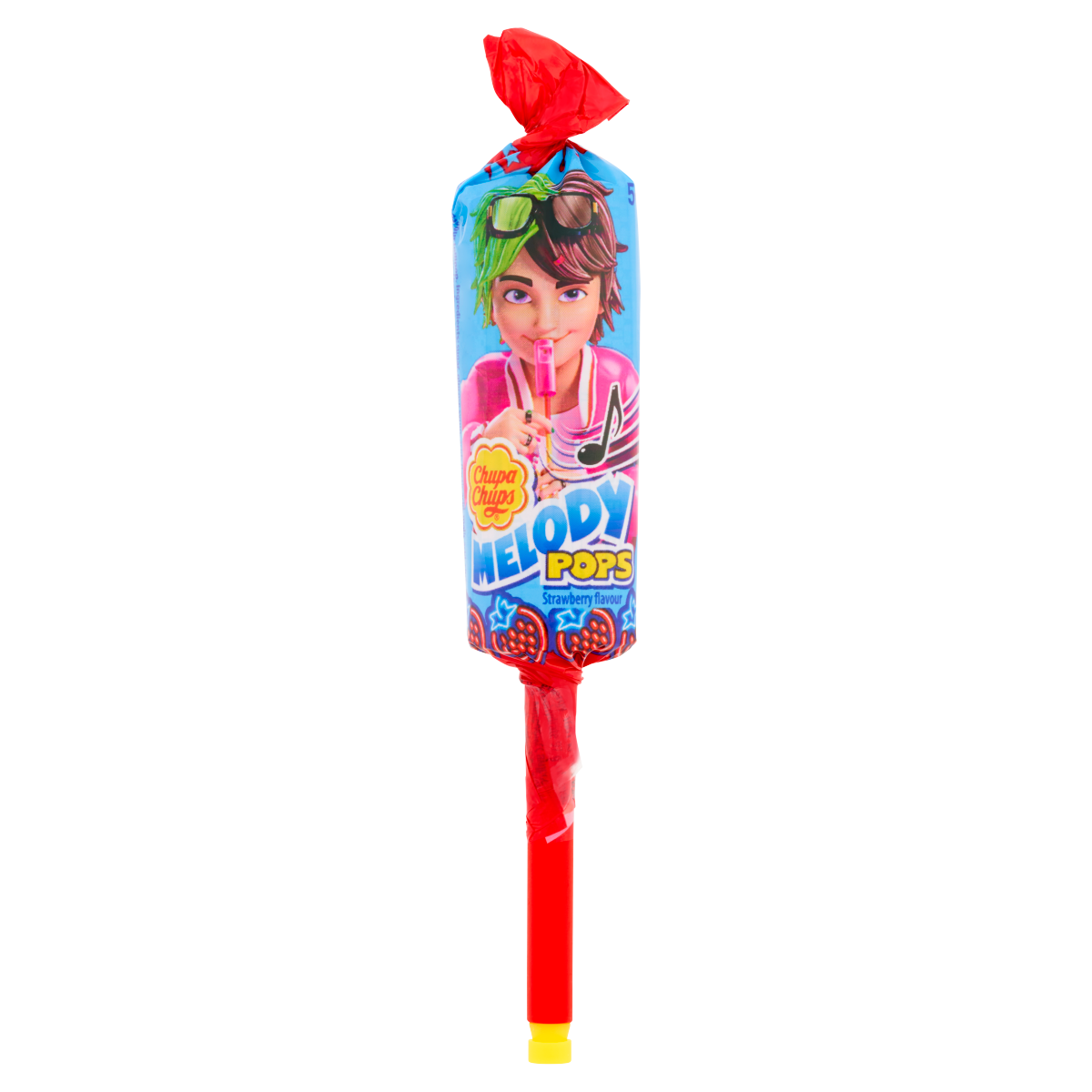 Chupa Chups Melody Pops Strawberry Flavour 15g