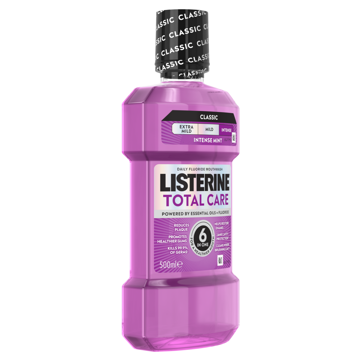 Listerine Total Care Intense Taste Classic Mouthwash 500ml