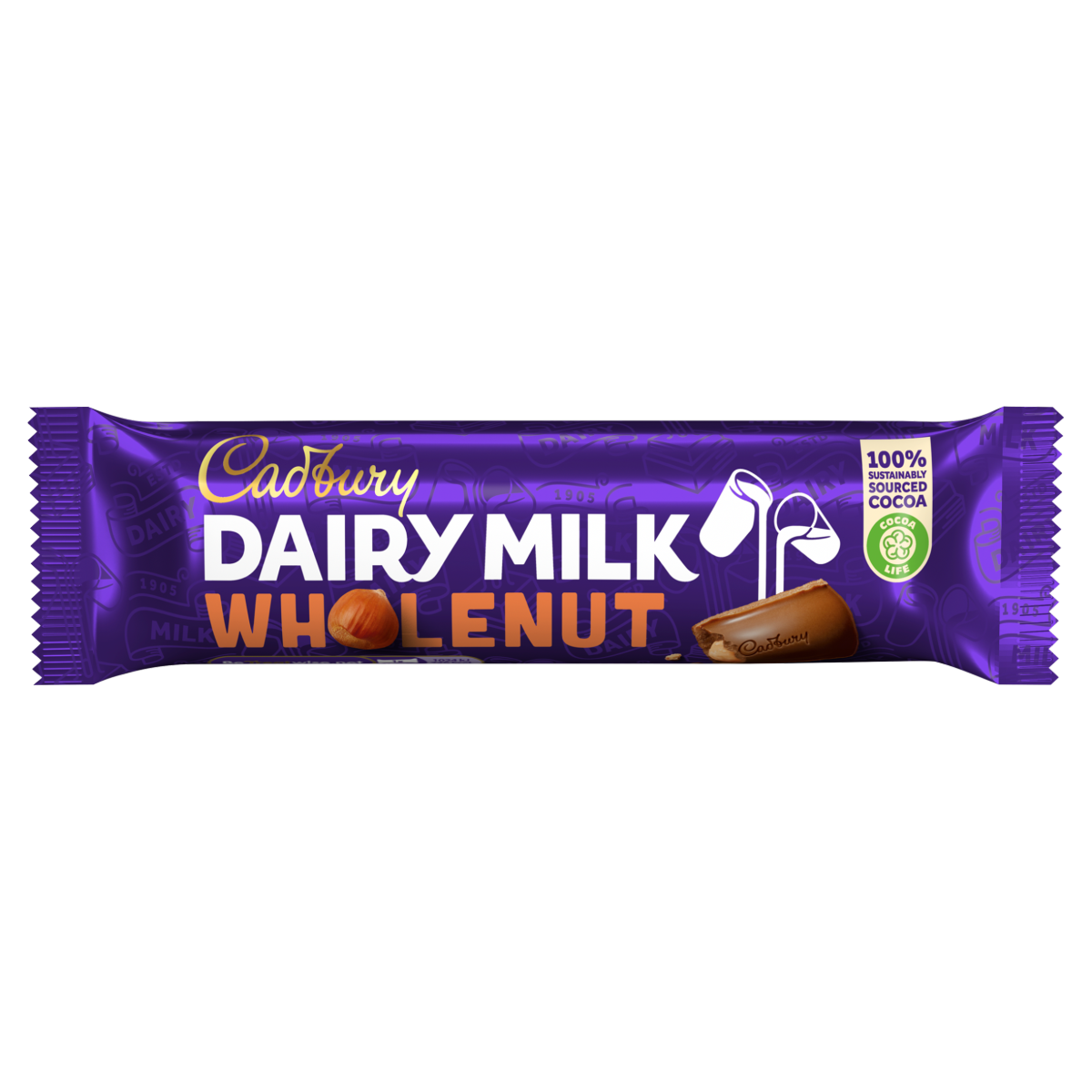 Cadbury Dairy Milk Wholenut Chocolate 45g