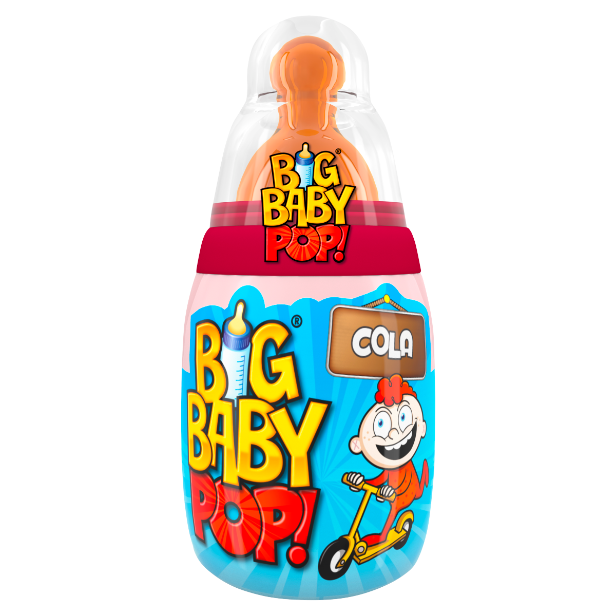 Big Baby Pop Raspberry and Cola 32g