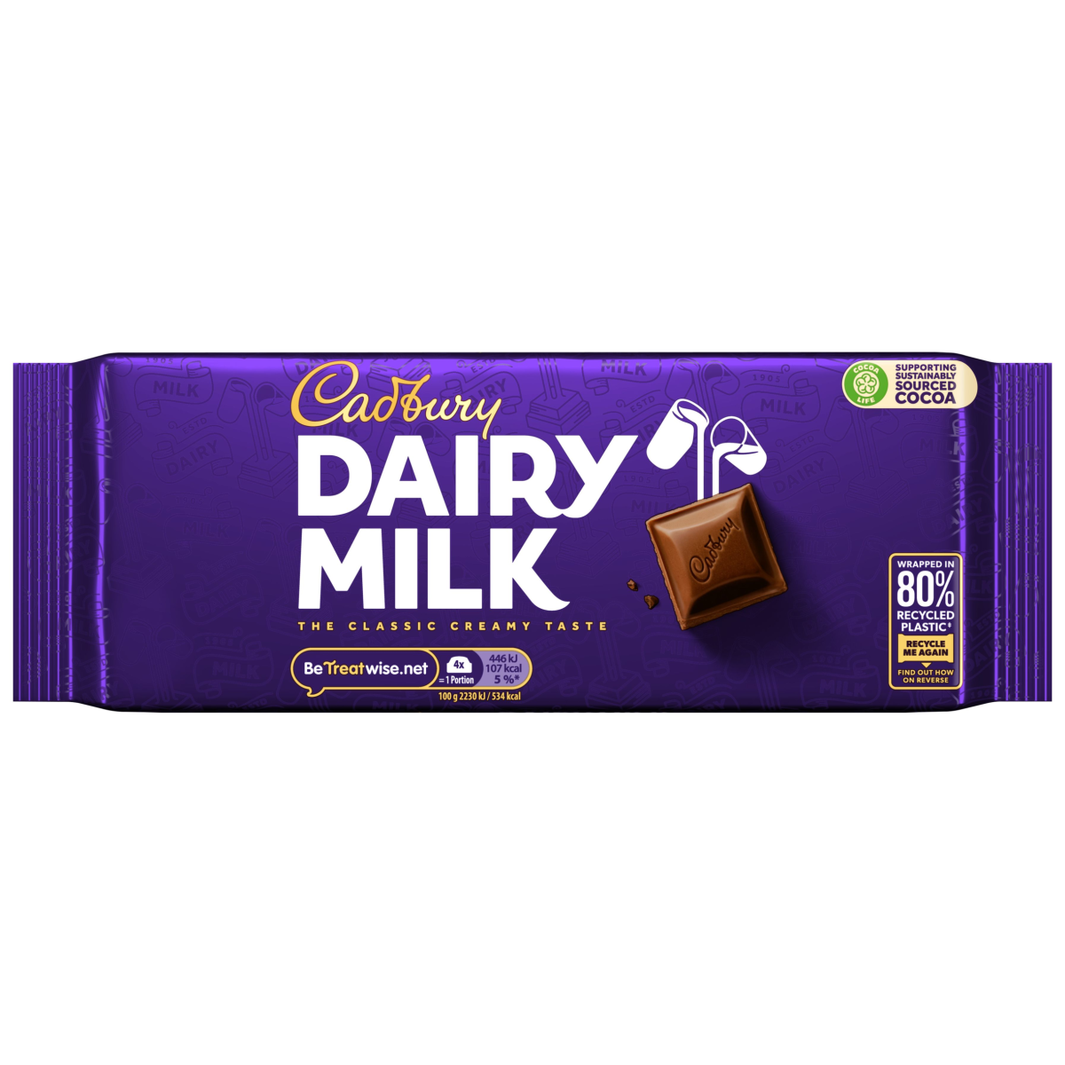 Cadbury Dairy Milk Classic Chocolate Bar 180 g