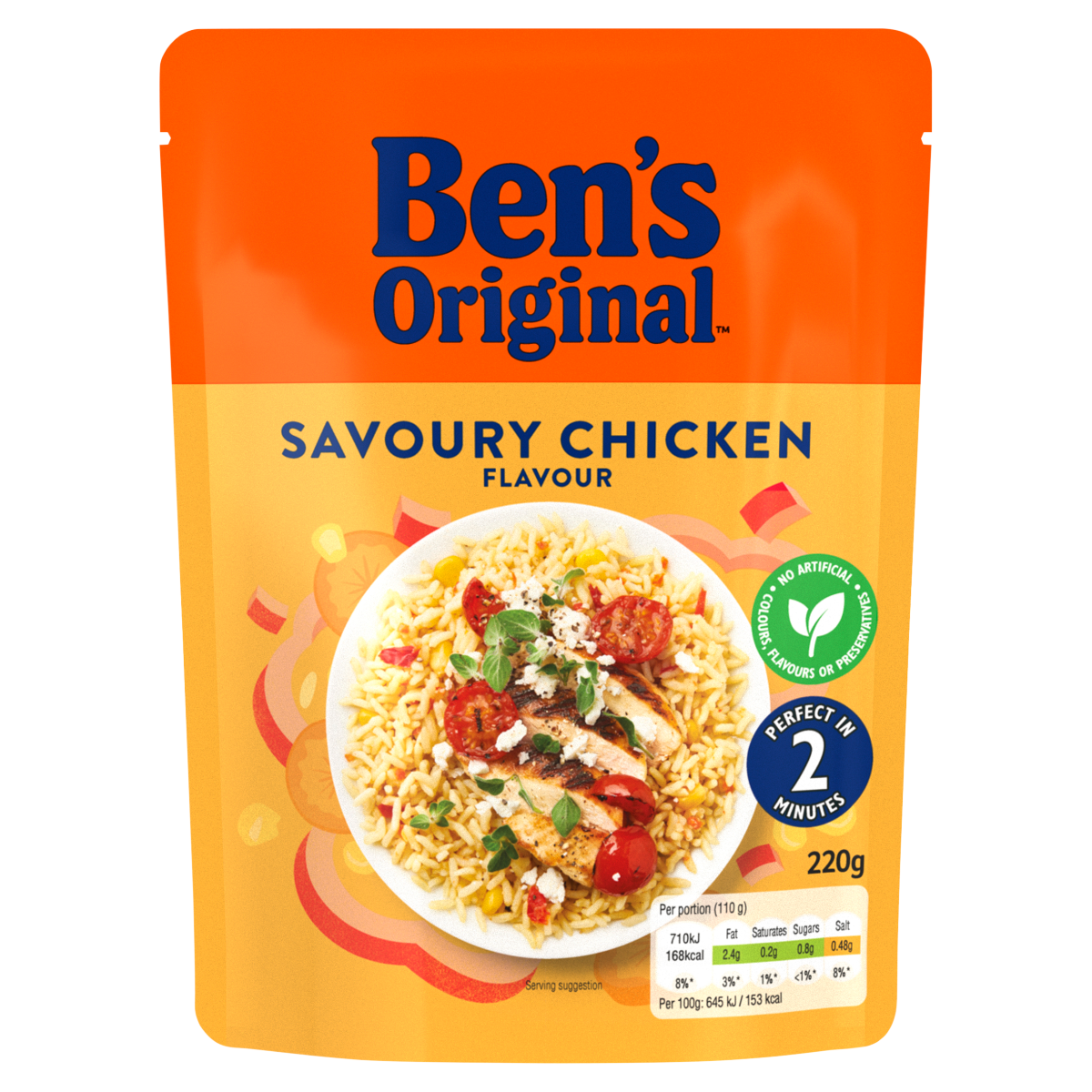 Ben’s Original Savoury Chicken Microwave Rice 220g