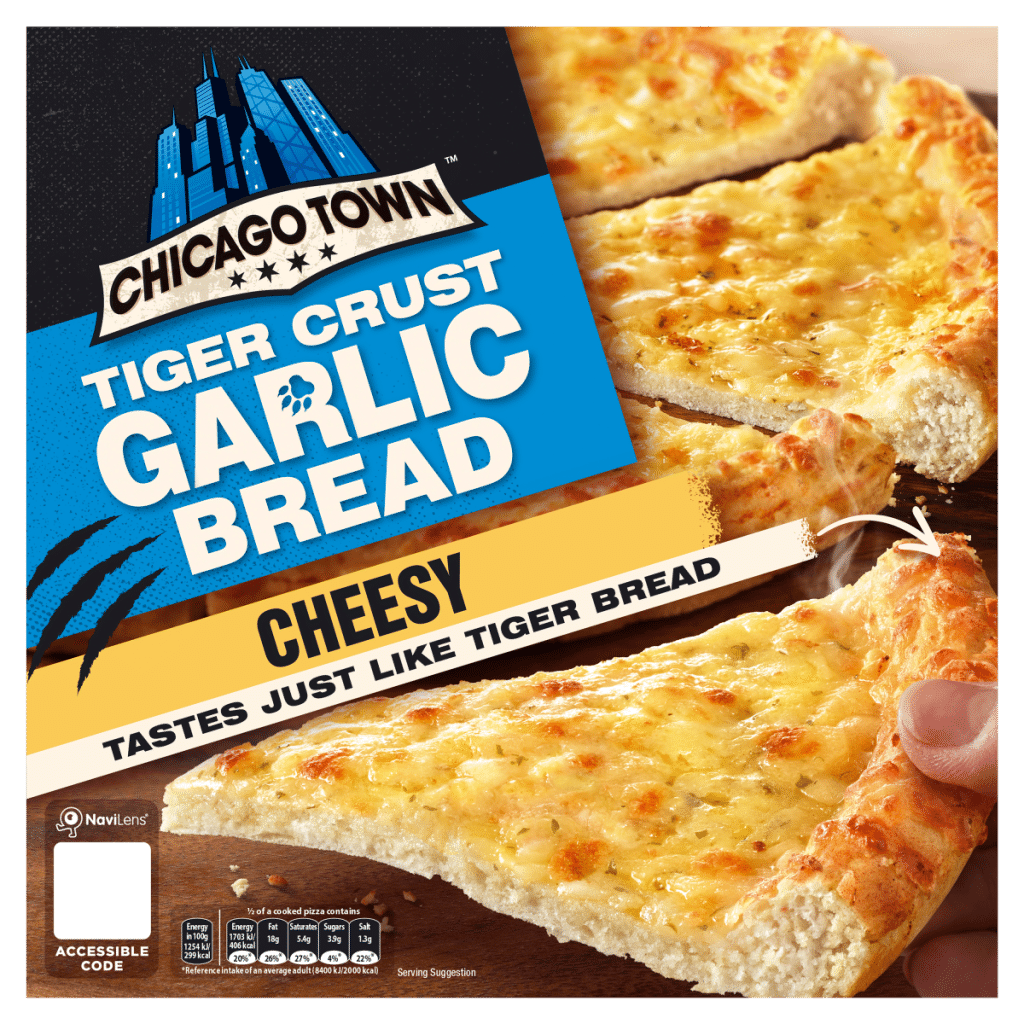 Chicago Town Tiger Crust Garlic Bread Cheesy Pizza 258g | One Stop
