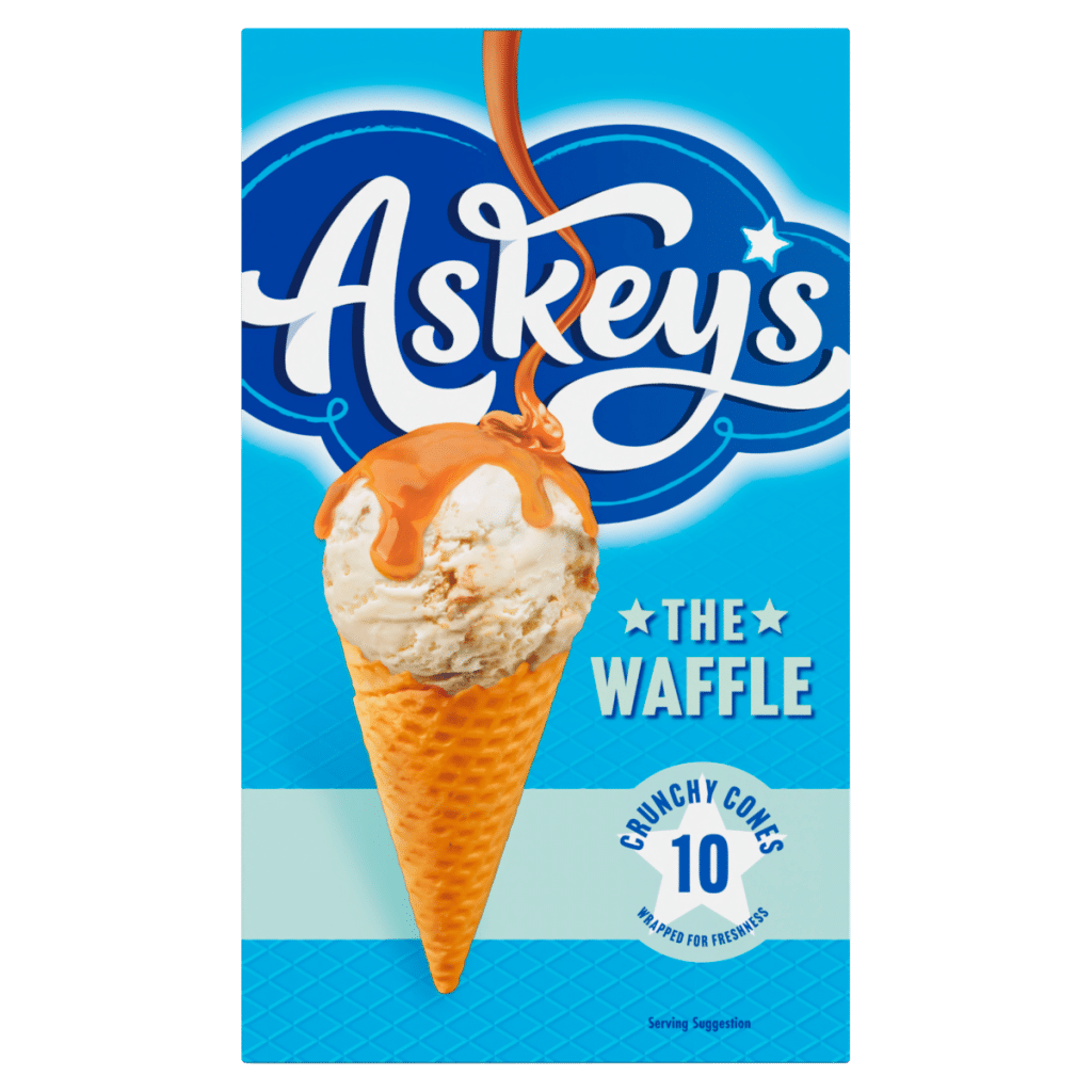 Askey’s 10 The Waffle Crunchy Cones
