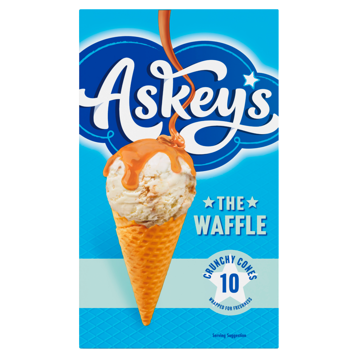 Askey’s 10 The Waffle Crunchy Cones
