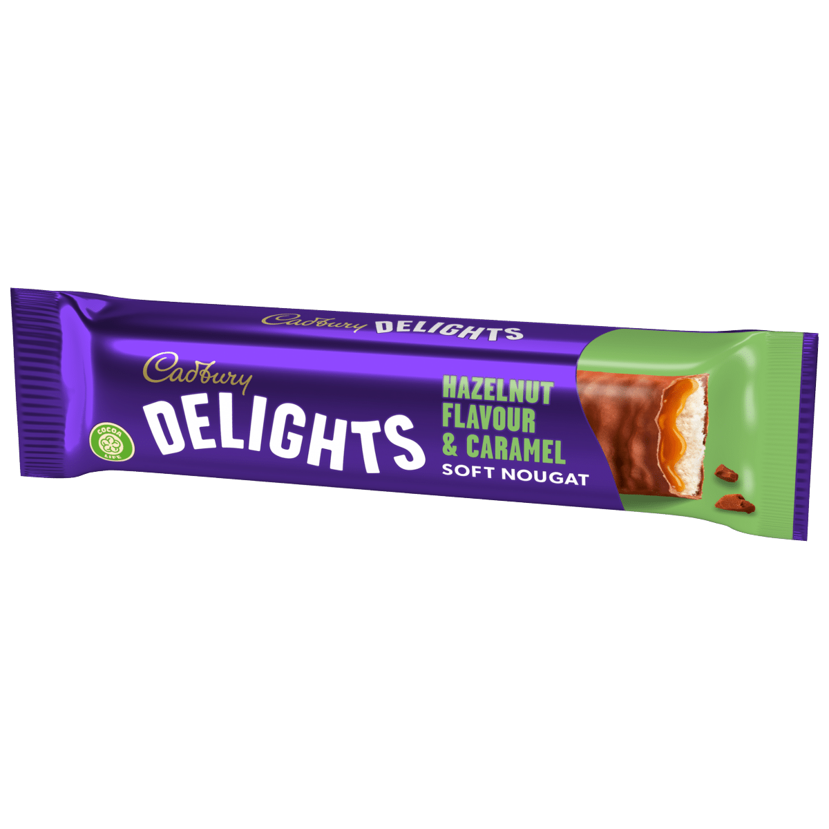 Cadbury Delights Chocolate Hazelnut Flavour & Caramel 5 Pack Multipack 110g (5 x 22g)