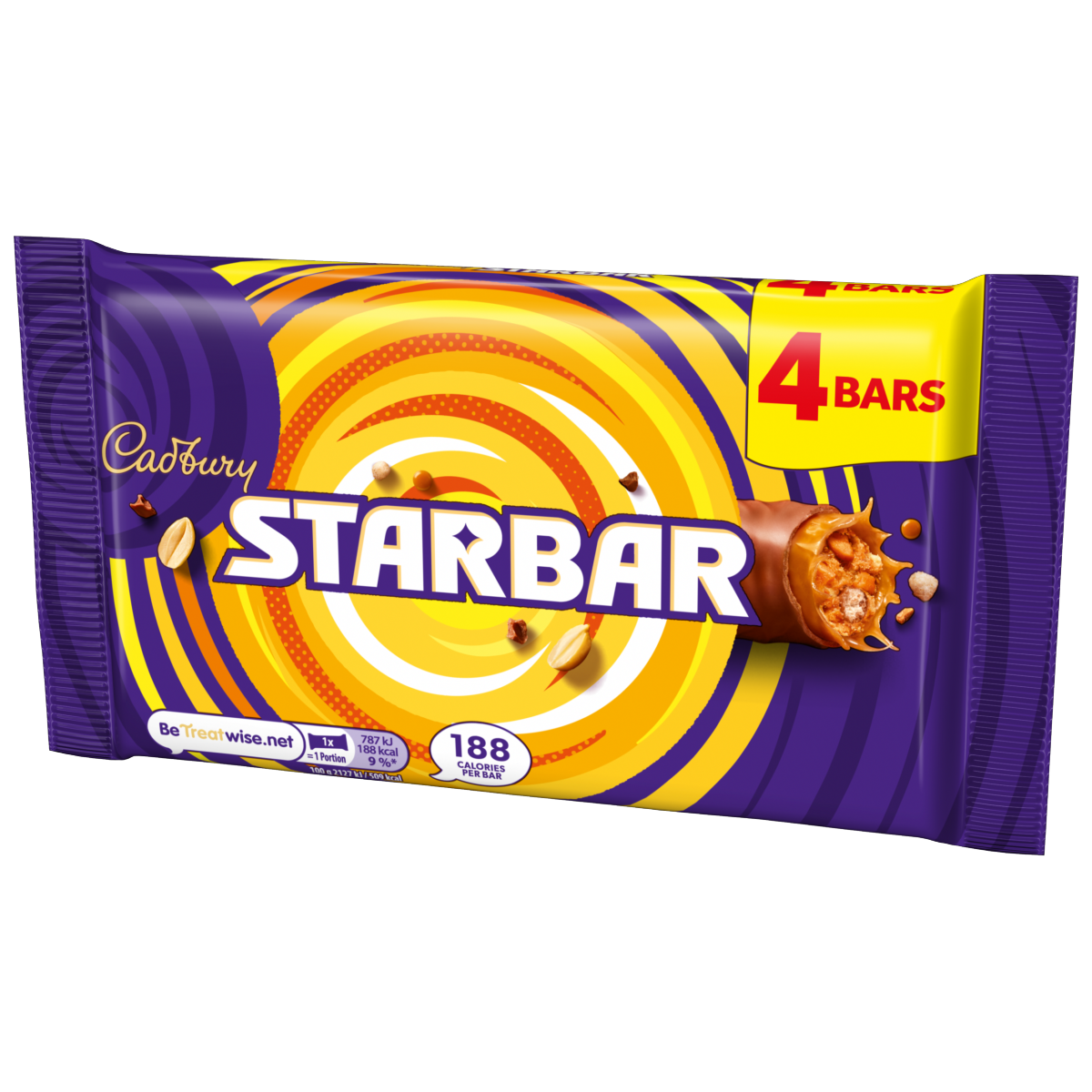 Cadbury Starbar Chocolate 4 Pack Multipack 148g (4 x 37g)