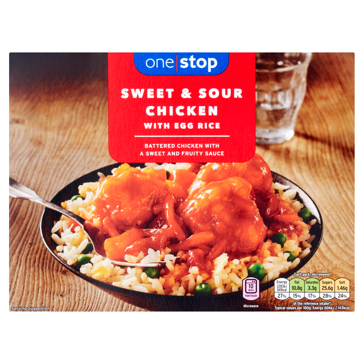 One Stop Sweet & Sour Chicken with Egg Rice 400g