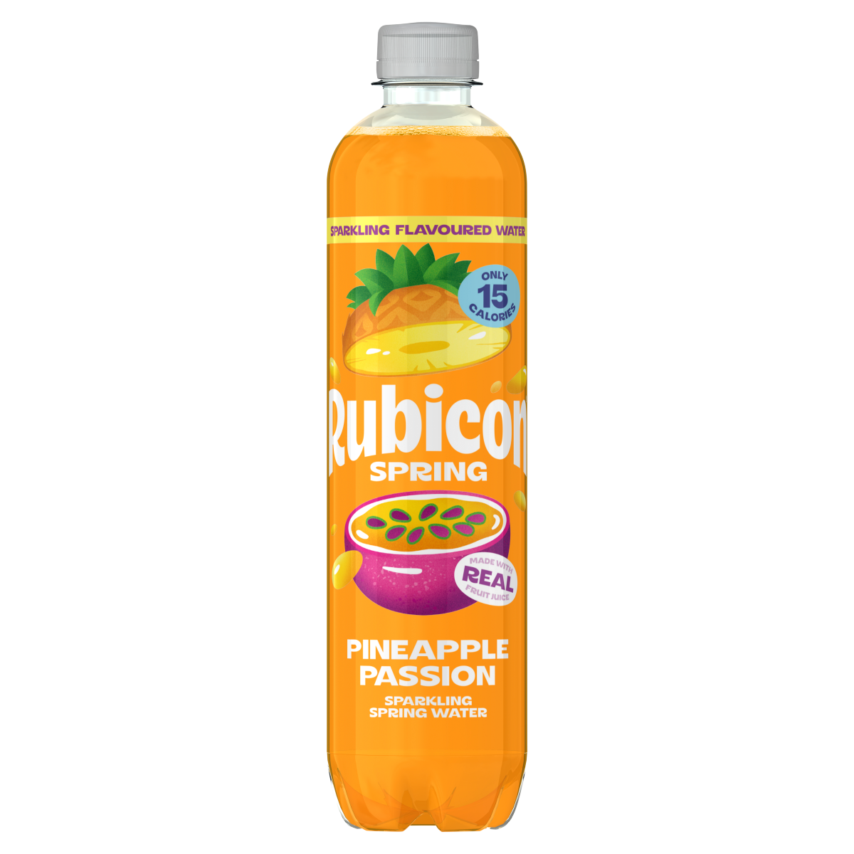 Rubicon Pineapple Passion Sparkling Spring Water 500ml
