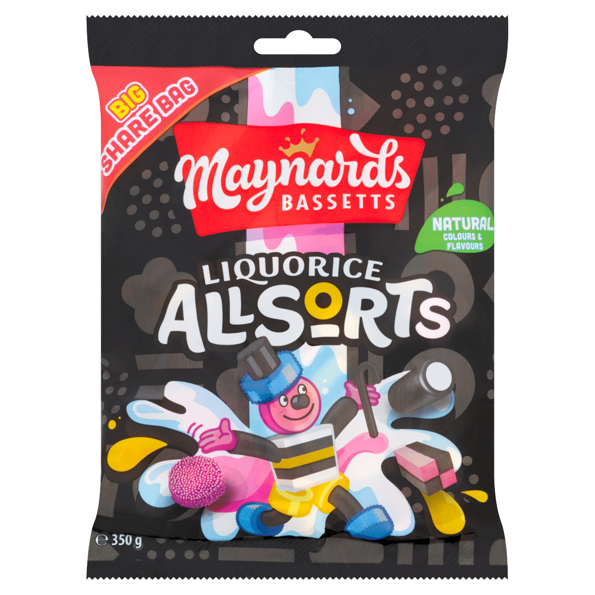 Maynards Bassetts Liquorice Allsorts 350g