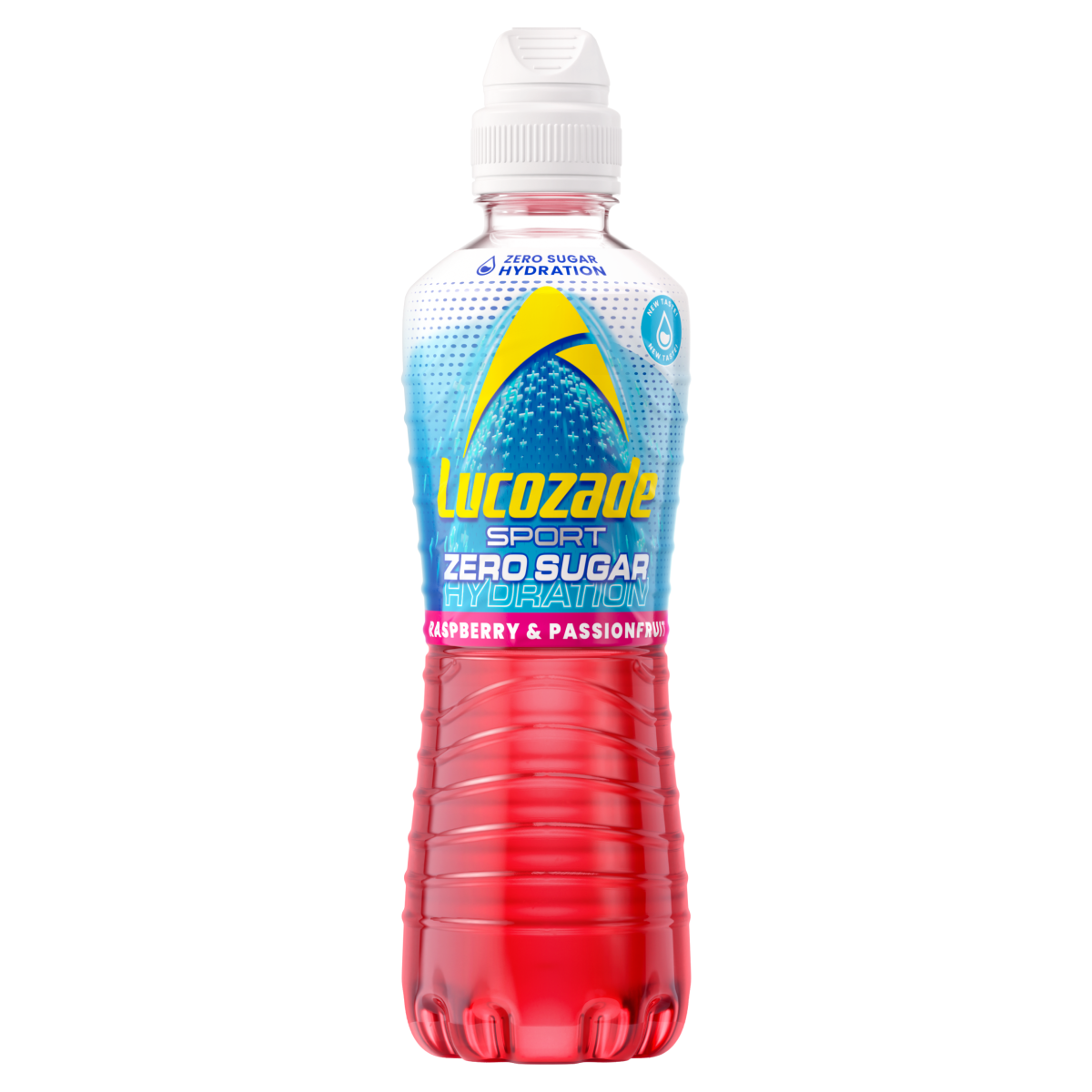 Lucozade Sport Drink Zero Sugar Raspberry & Passion Fruit 500ml