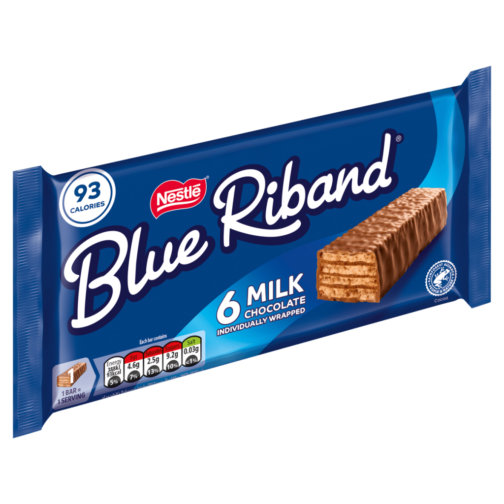Blue Riband Milk Chocolate 6 x 18g (108g)
