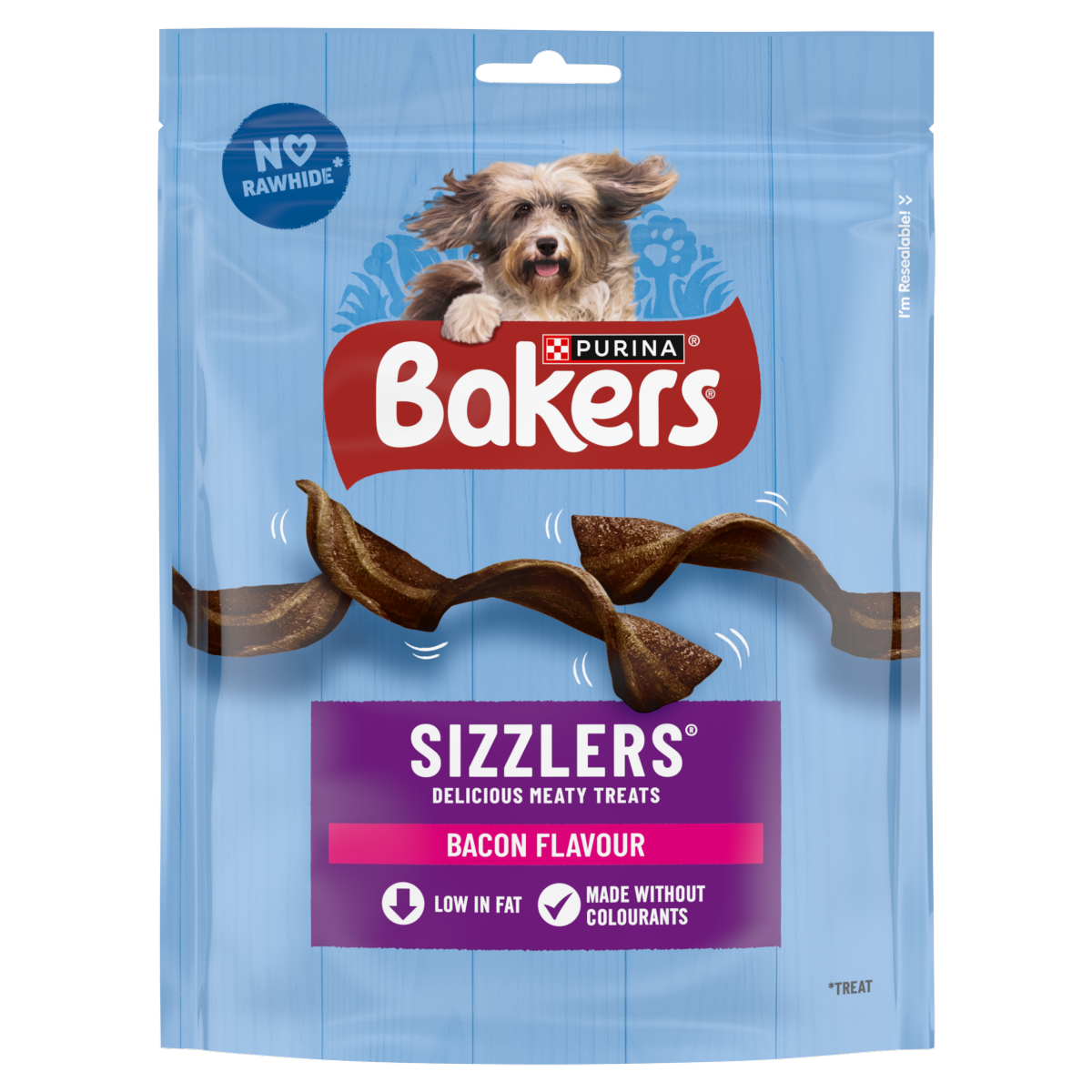 BAKERS Sizzlers Bacon Dog Treats 90g