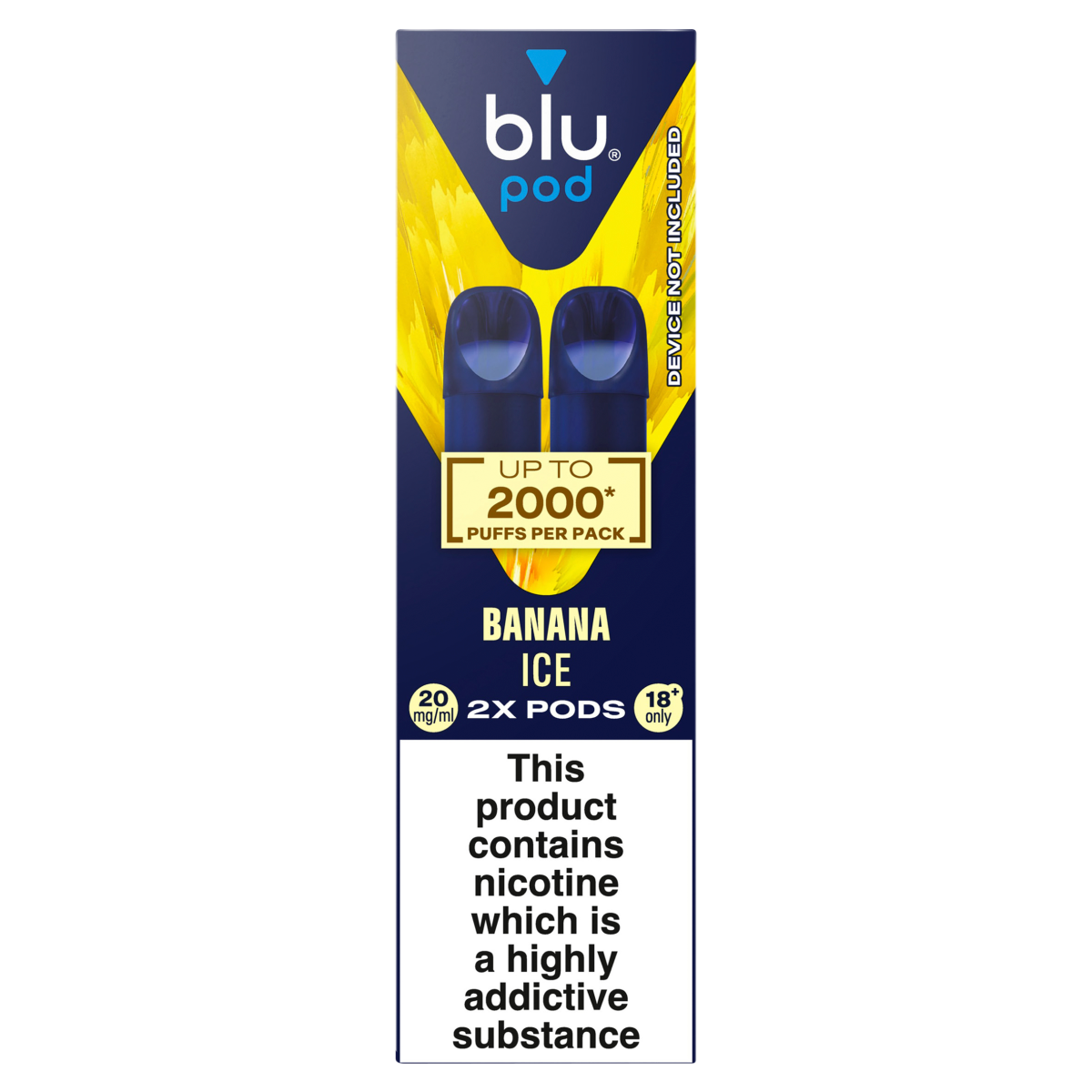 blu pod Banana Ice 20mg/ml 2 x 2ml