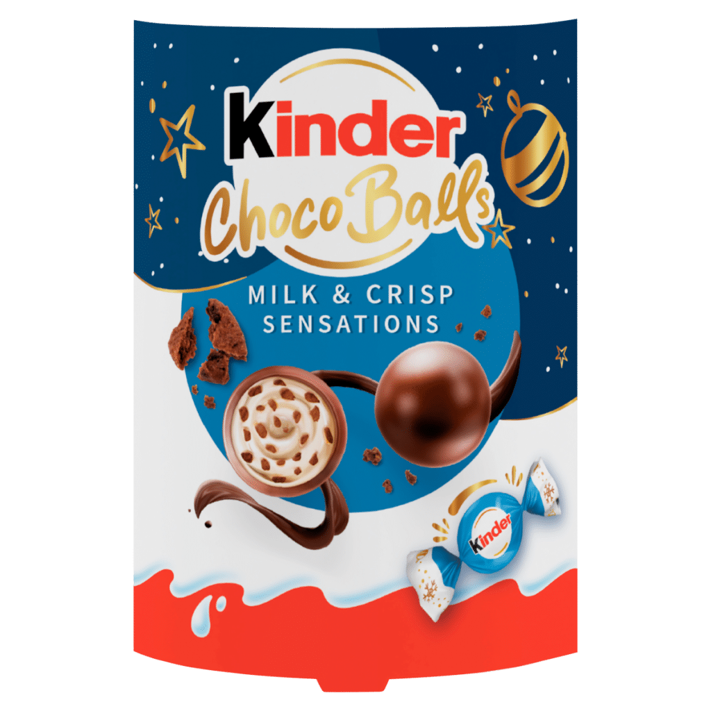 Kinder 11 Choco Balls Milk & Crisp Sensations 90g
