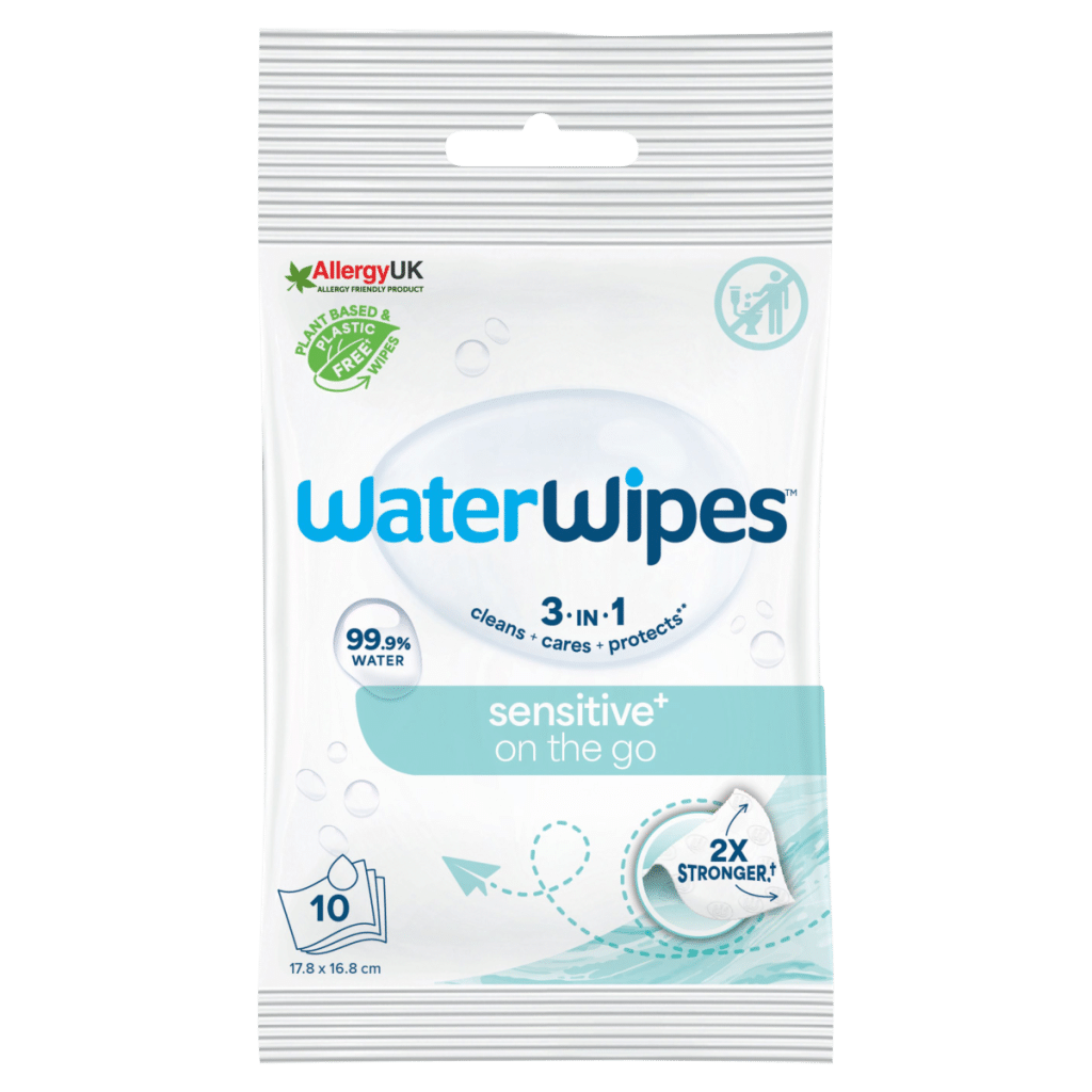 WaterWipes 10 on the Go Wipes