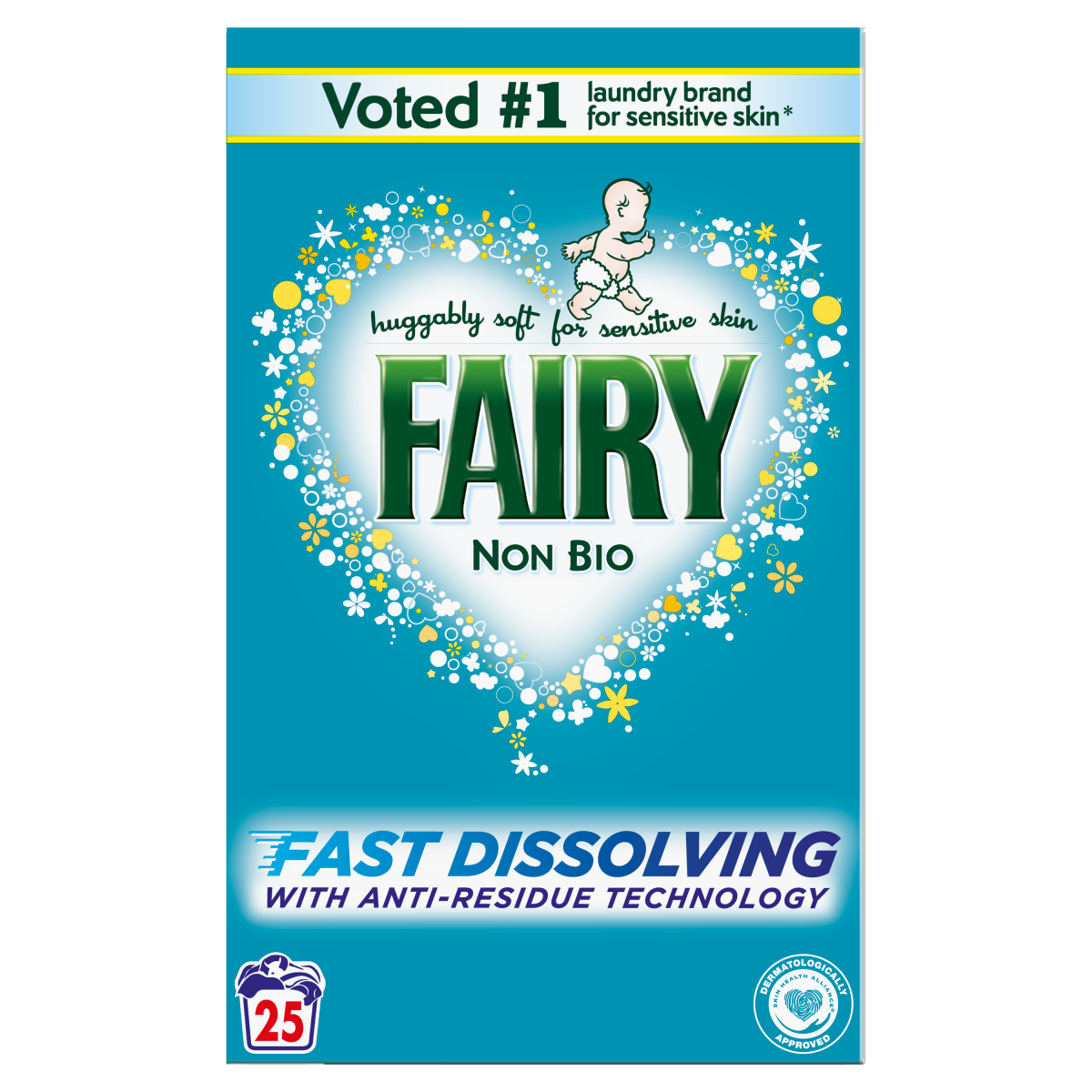 Fairy Non Bio Washing Powder 1.375kg, 25 Washes