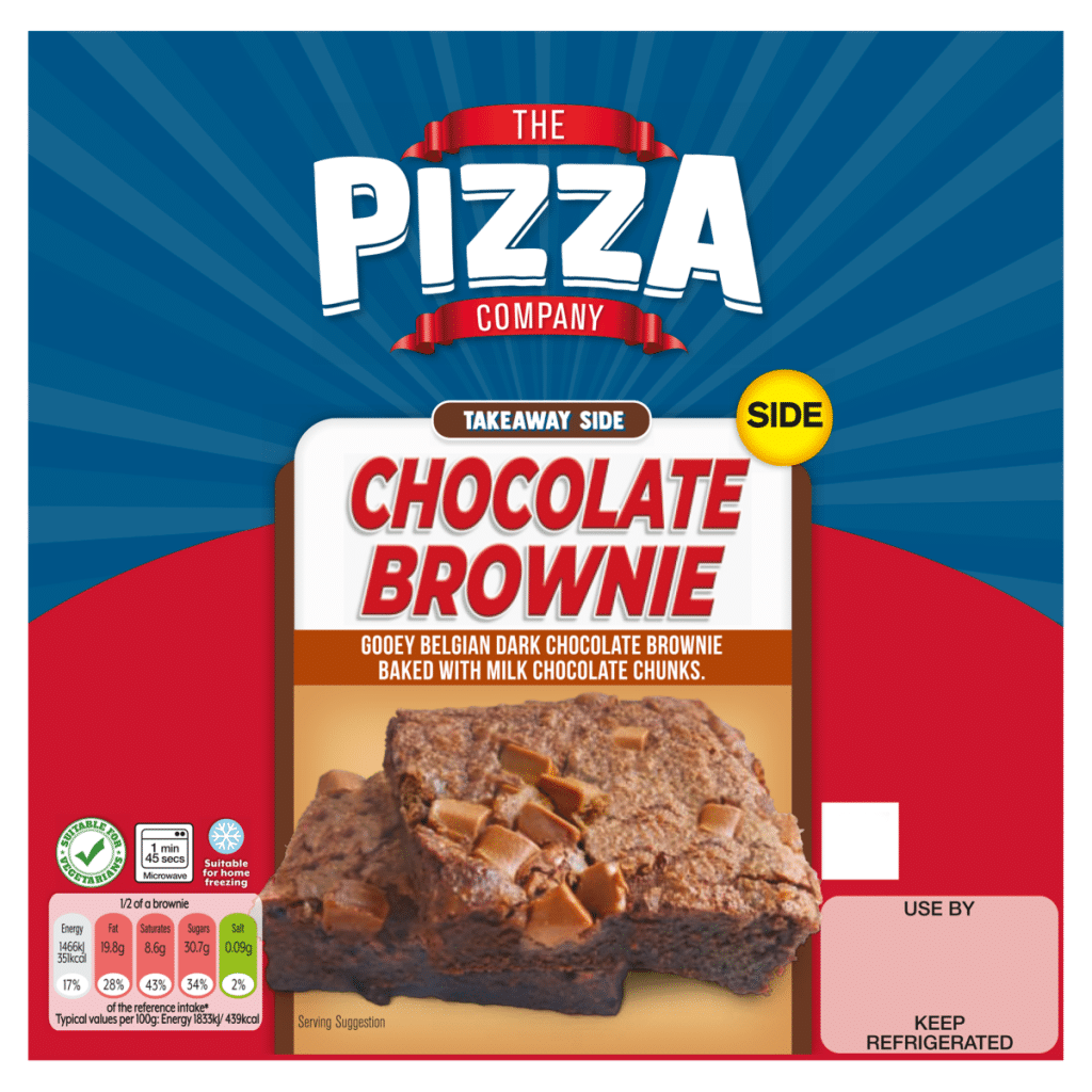The Pizza Company Chocolate Brownie 160g