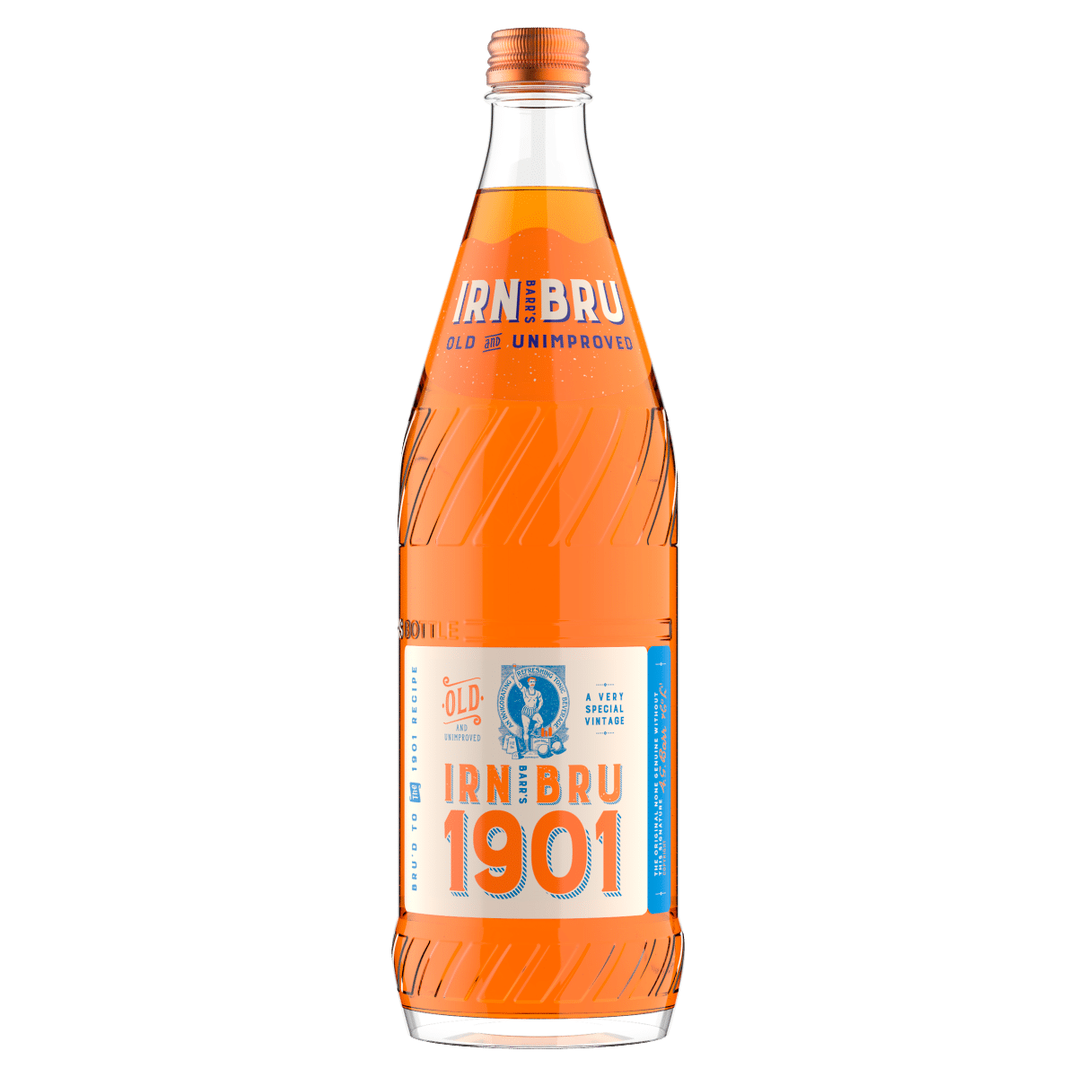 IRN-BRU 1901 Soft Drink 750ml Glass Bottle