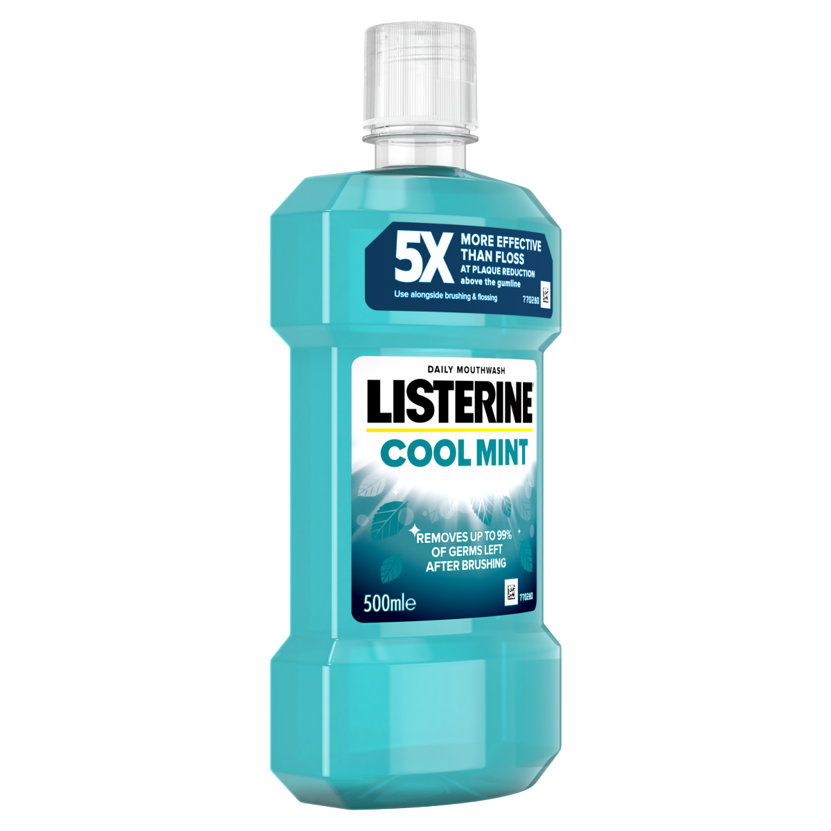 Listerine Essentials Cool Mint Mouthwash 500ml