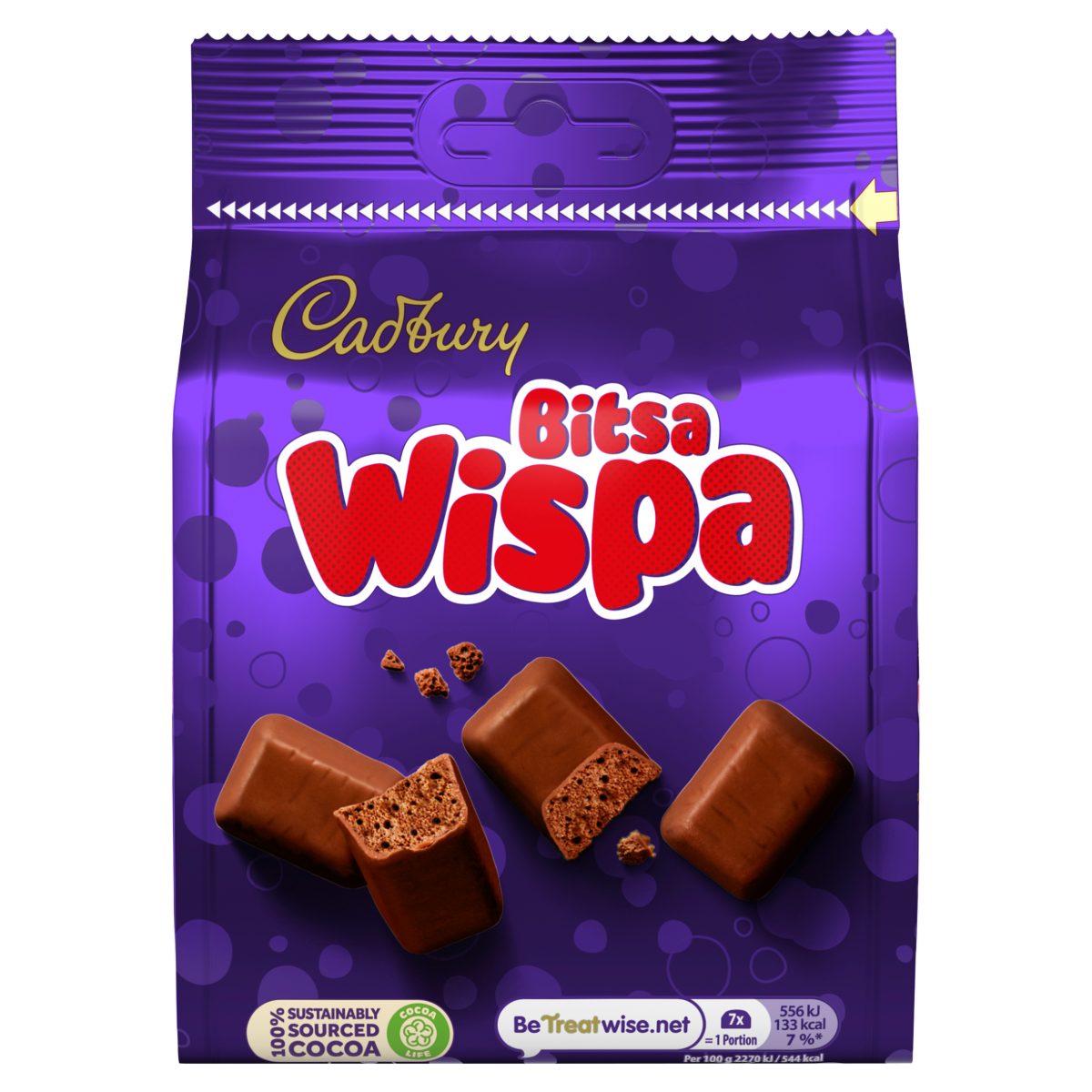 Cadbury Wispa Bites Chocolate 110g