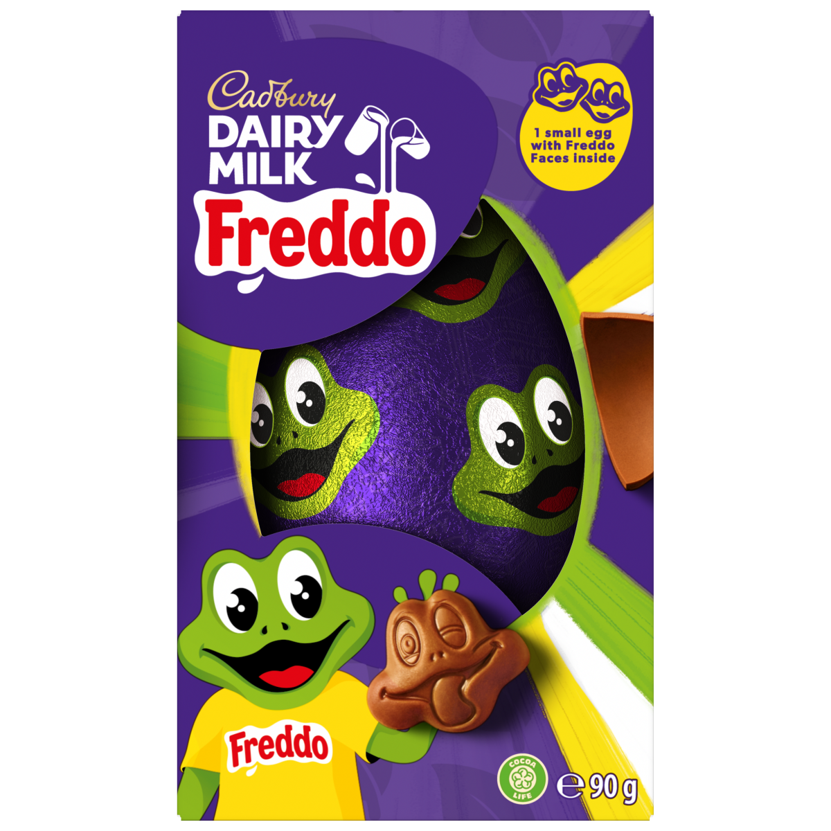 Cadbury Dairy Milk Freddo Faces Chocolate Easter Egg 90 g