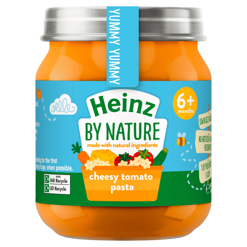 Heinz By Nature Cheesy Tomato Pasta 6+ Months 120g