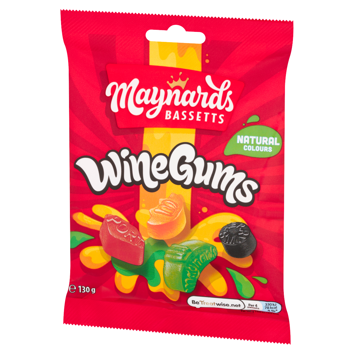 Maynards Bassetts Wine Gums 130g