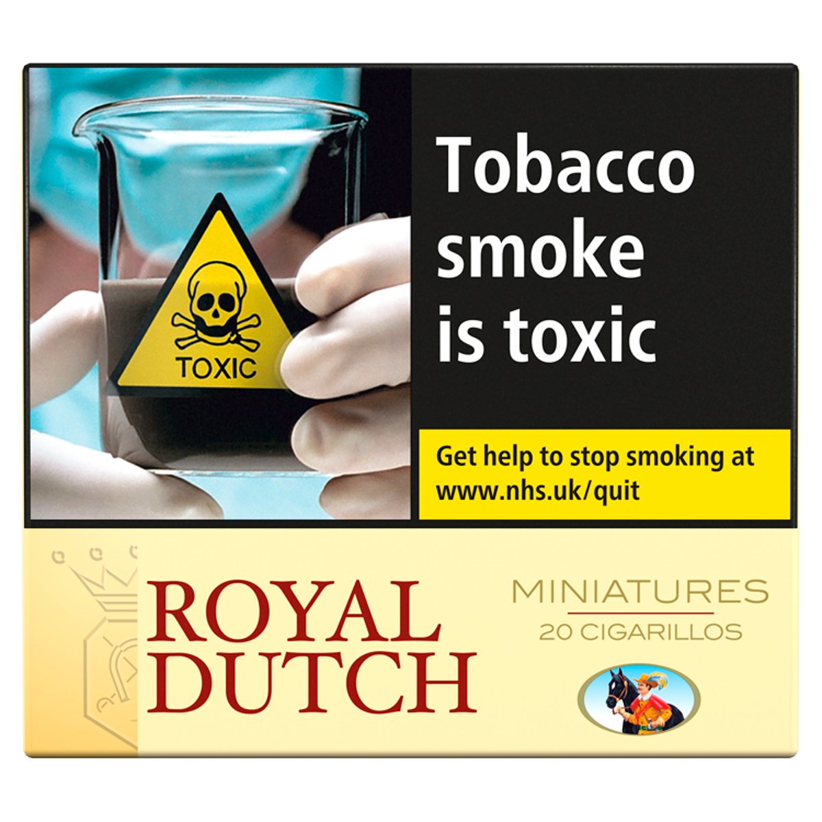 Royal Dutch Miniature Yellow 20 Cigarillos