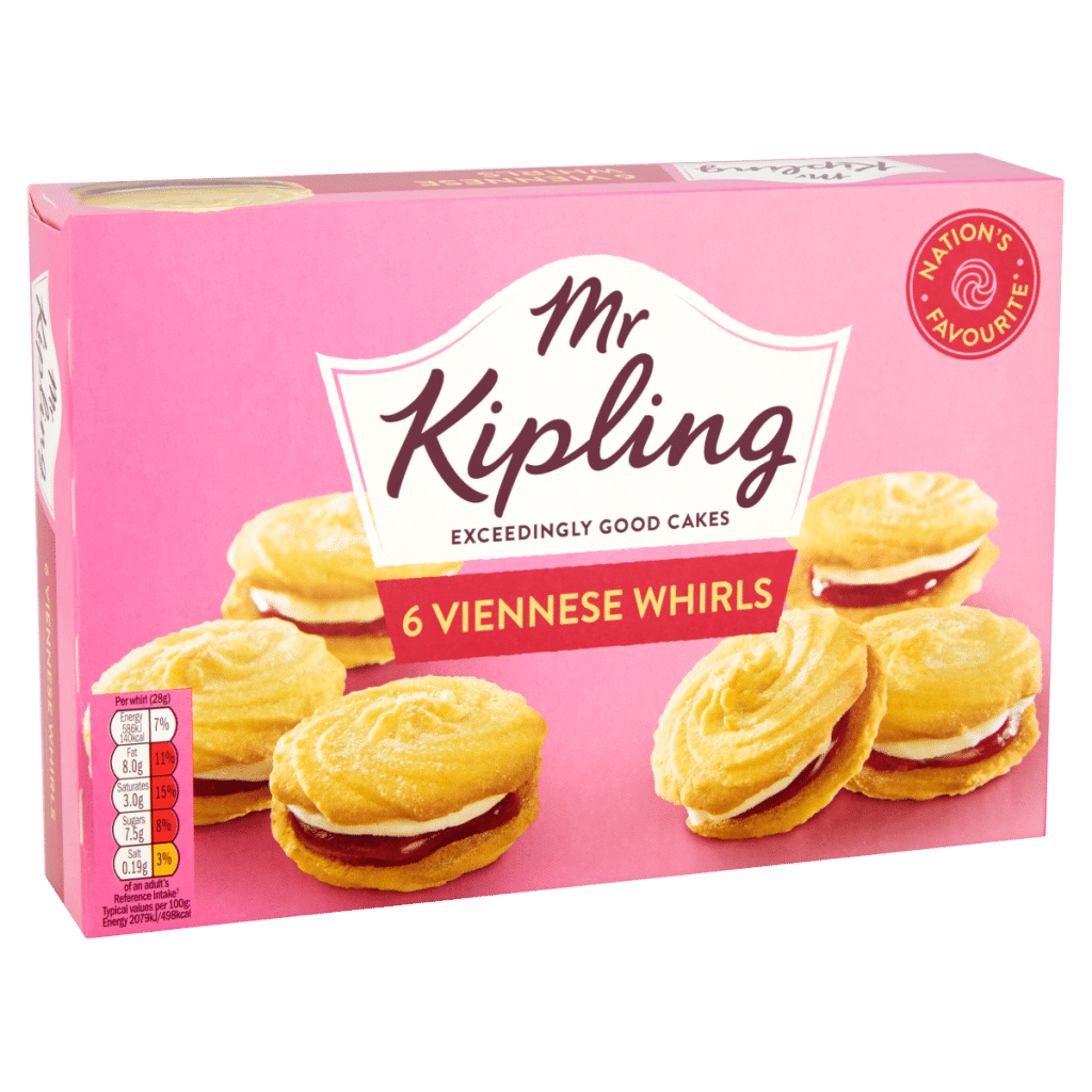 Mr Kipling 6 Viennese Whirls