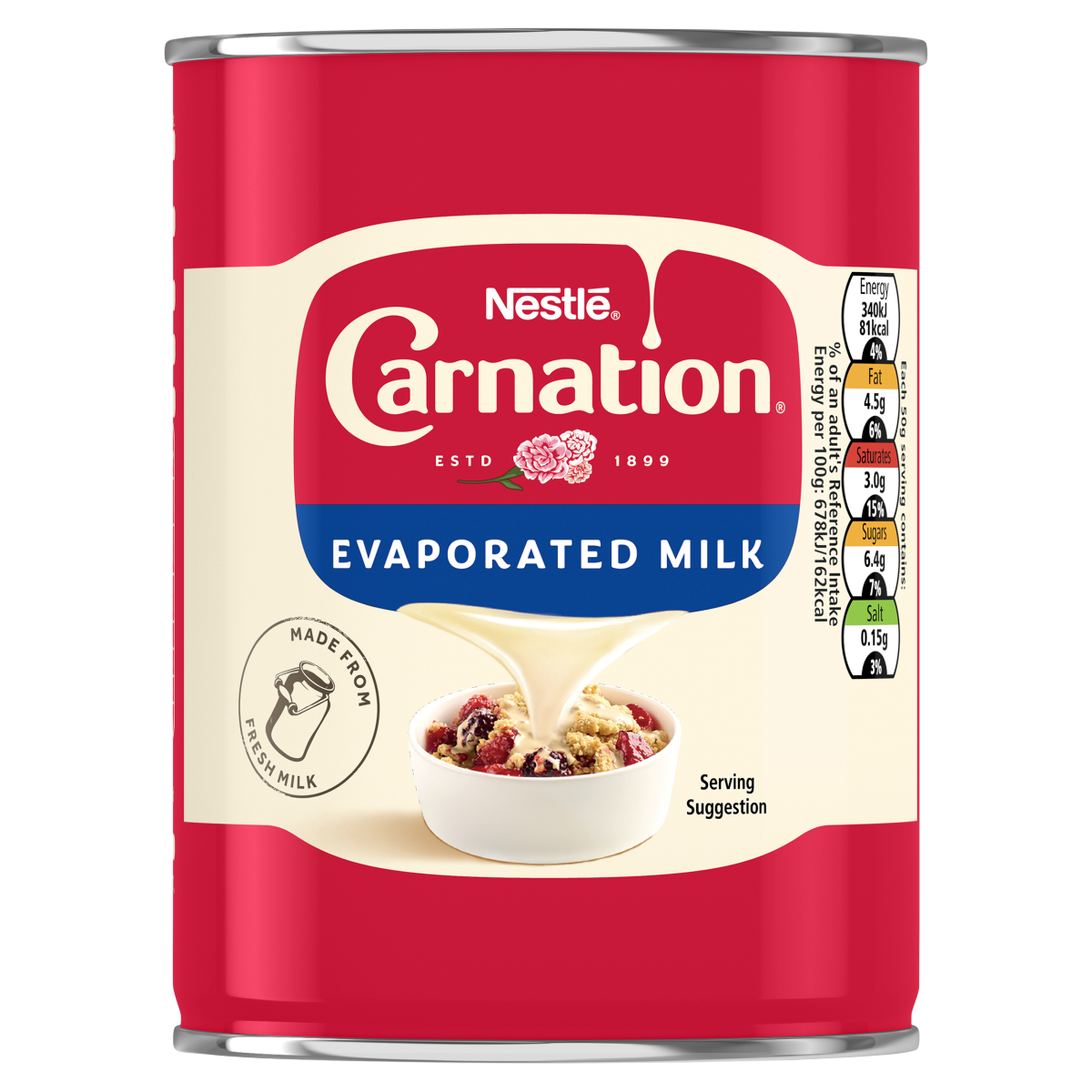 Carnation Evaporated Milk 410g