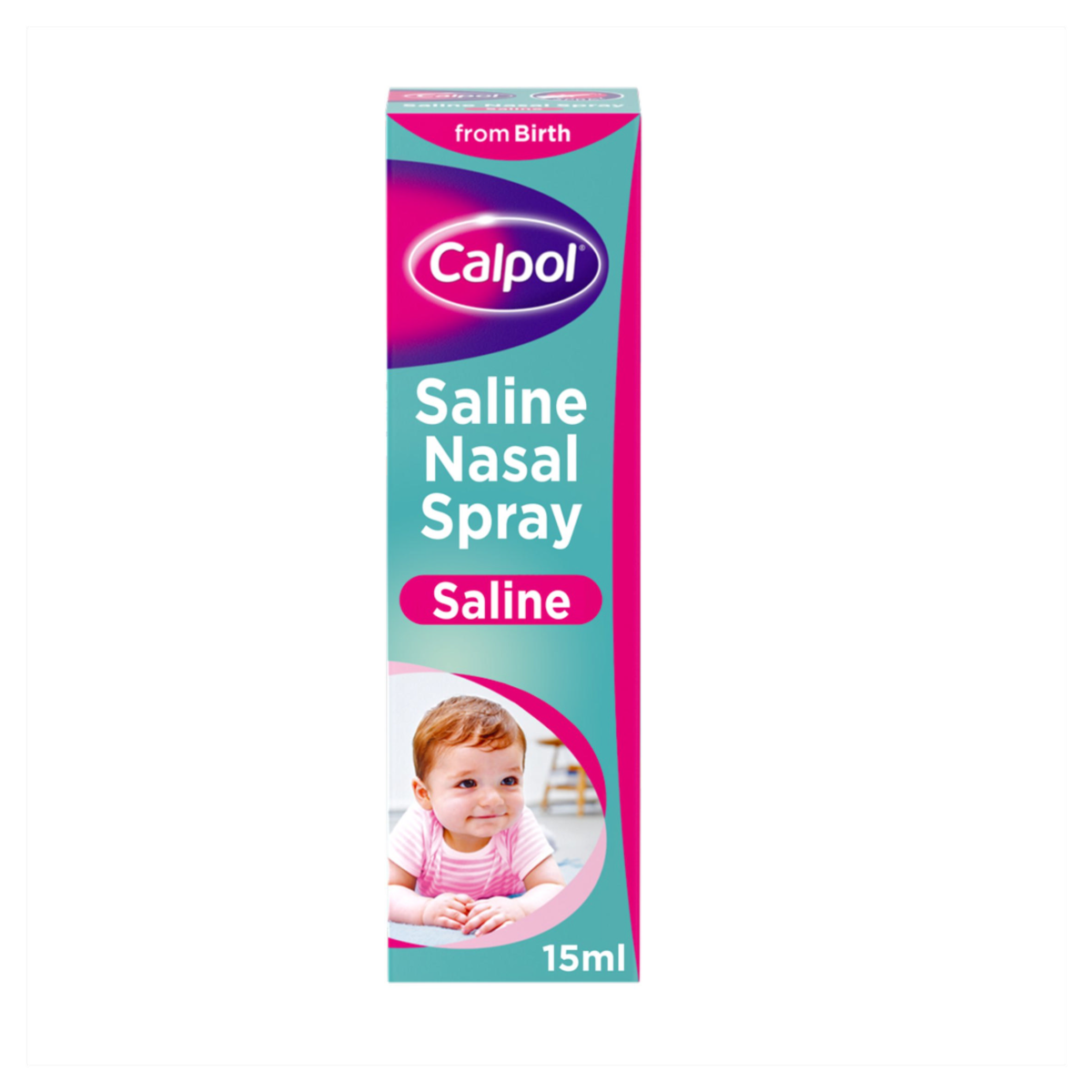 Calpol Saline Nasal Spray Congestion Relief From Birth 15ml