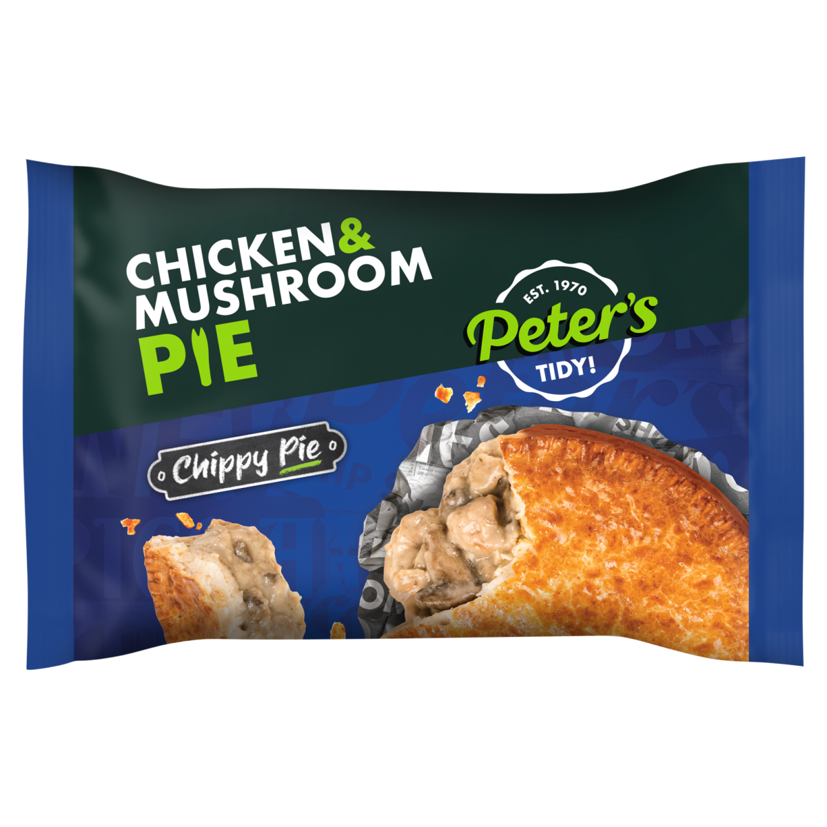 Peter’s Chicken & Mushroom Pie