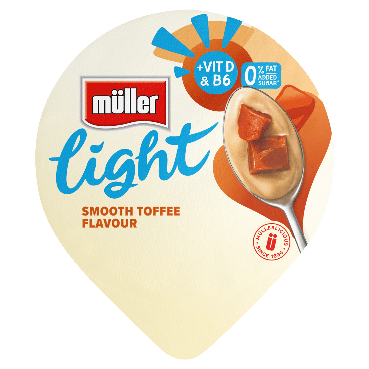 Müller Light Smooth Toffee Flavour 160g