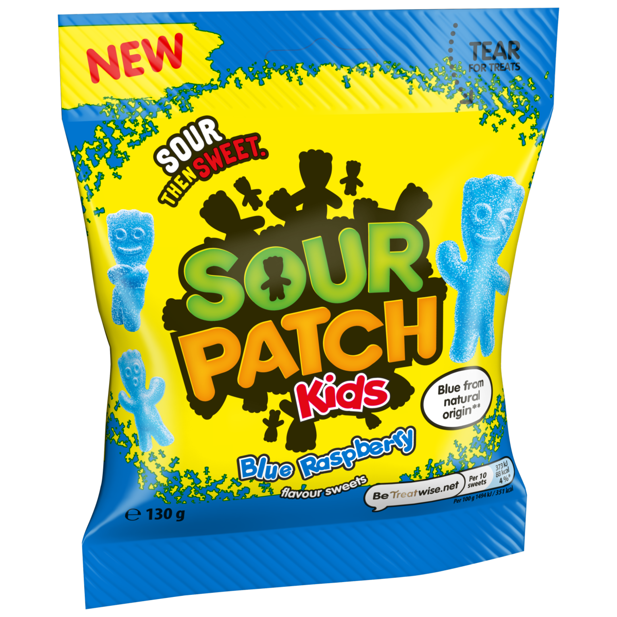 Sour Patch Kids Blue Raspberry Candy 130g