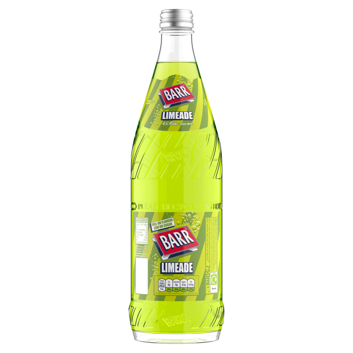 Barr Limeade 750ml Glass Bottle