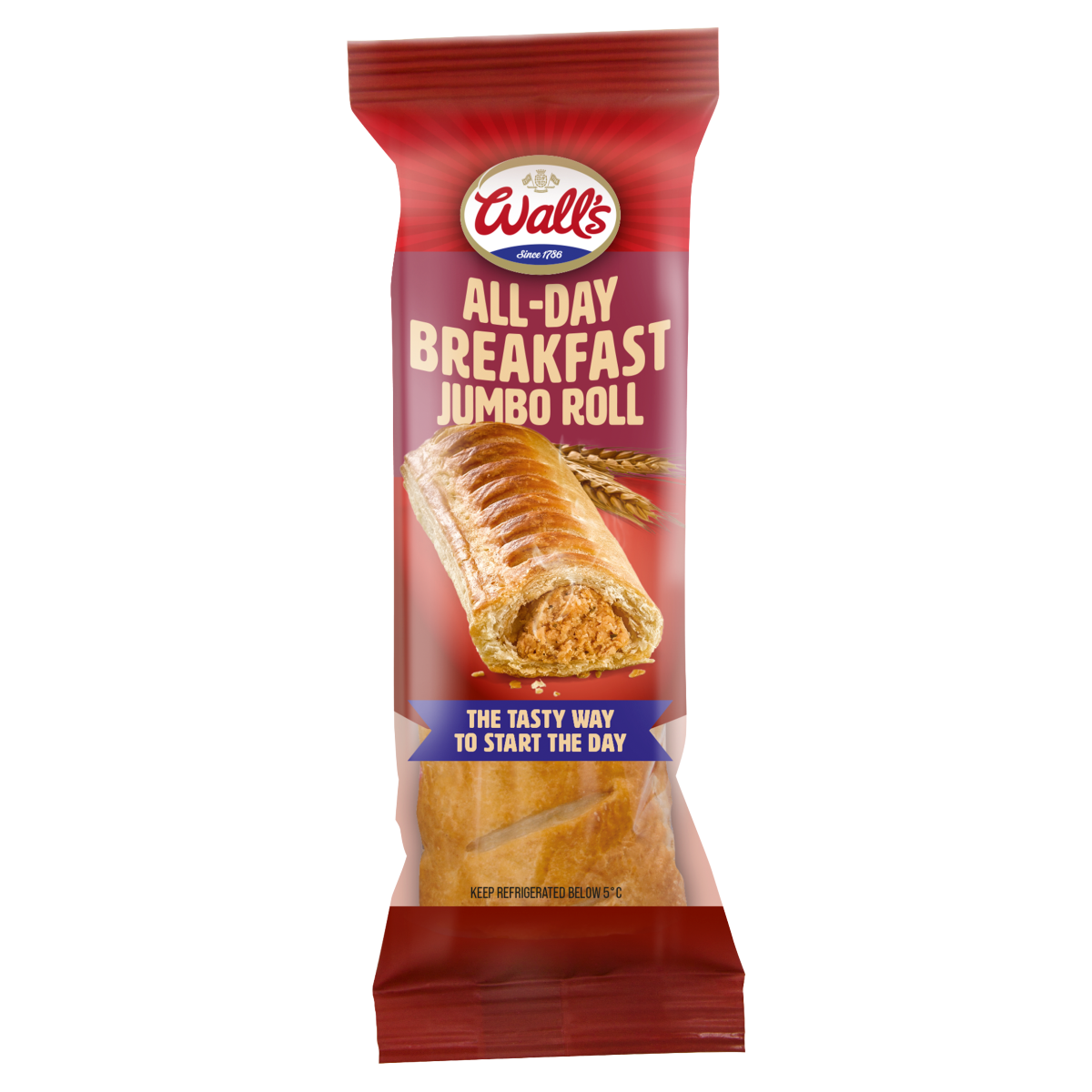 Wall’s All-Day Breakfast Jumbo Roll 130g