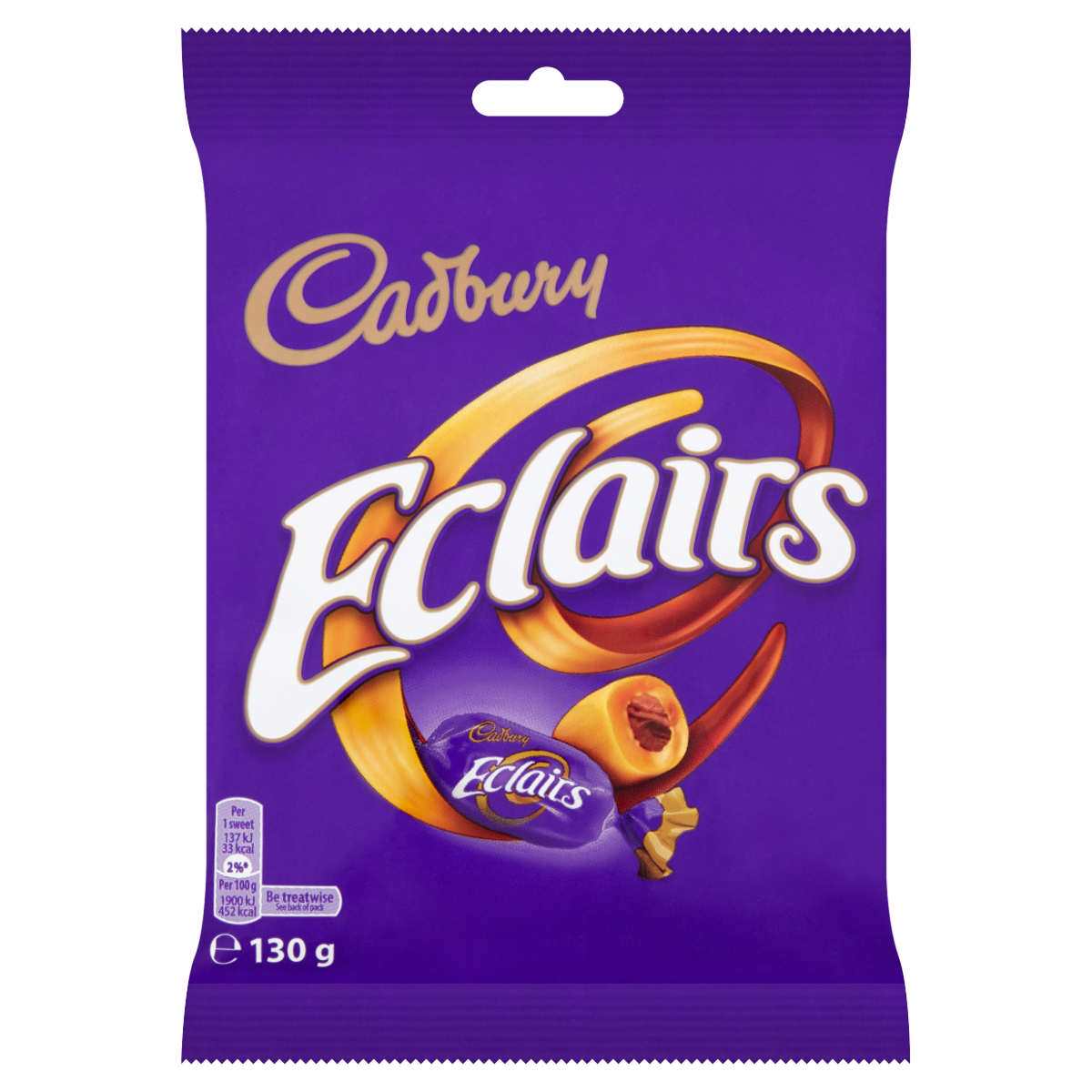 Cadbury Eclairs Sugar Confectionery 130g